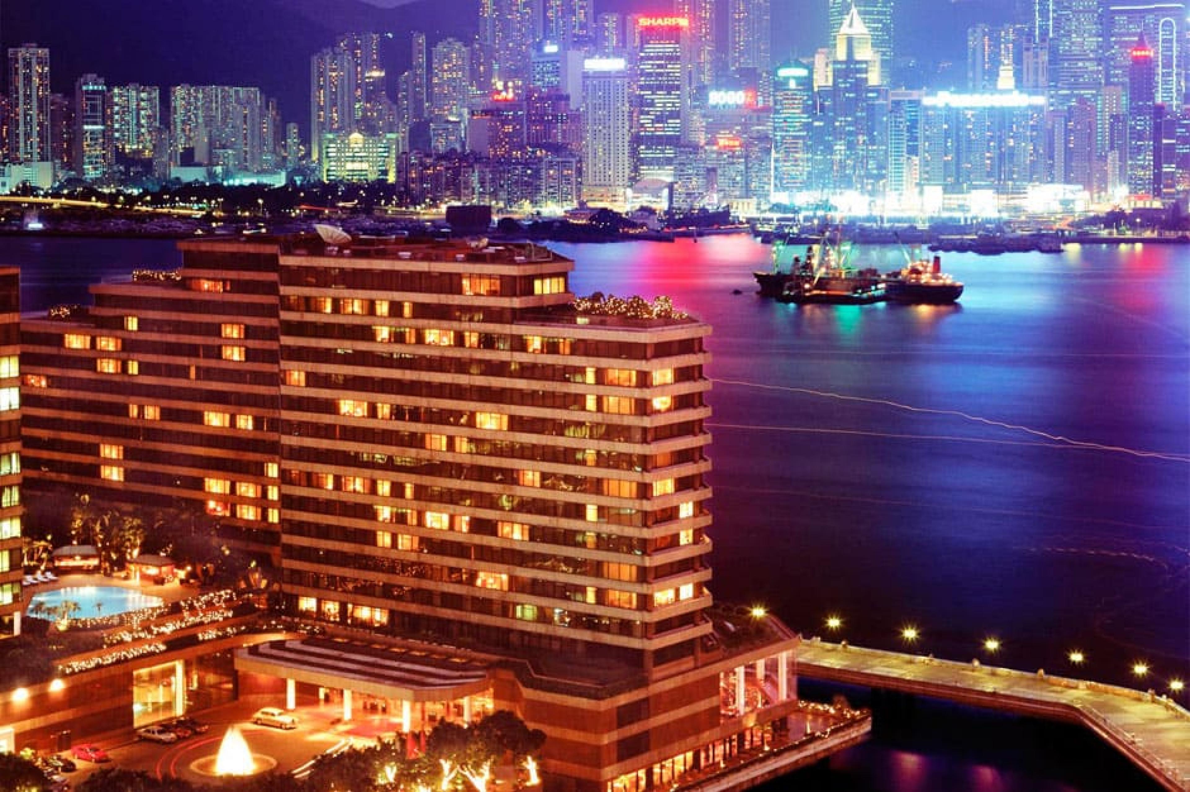 Aerial View - InterContinental Hong Kong, Hong Kong, China