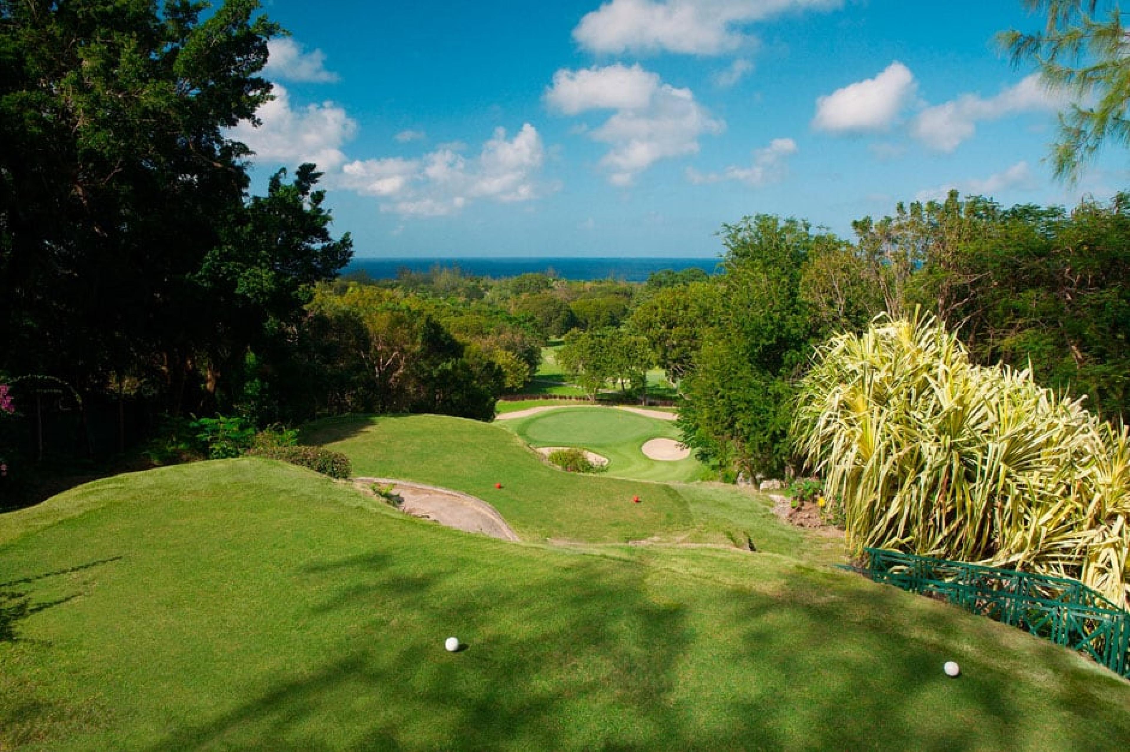 Golf  course at Sandy Lane, Barbados, Caribbean