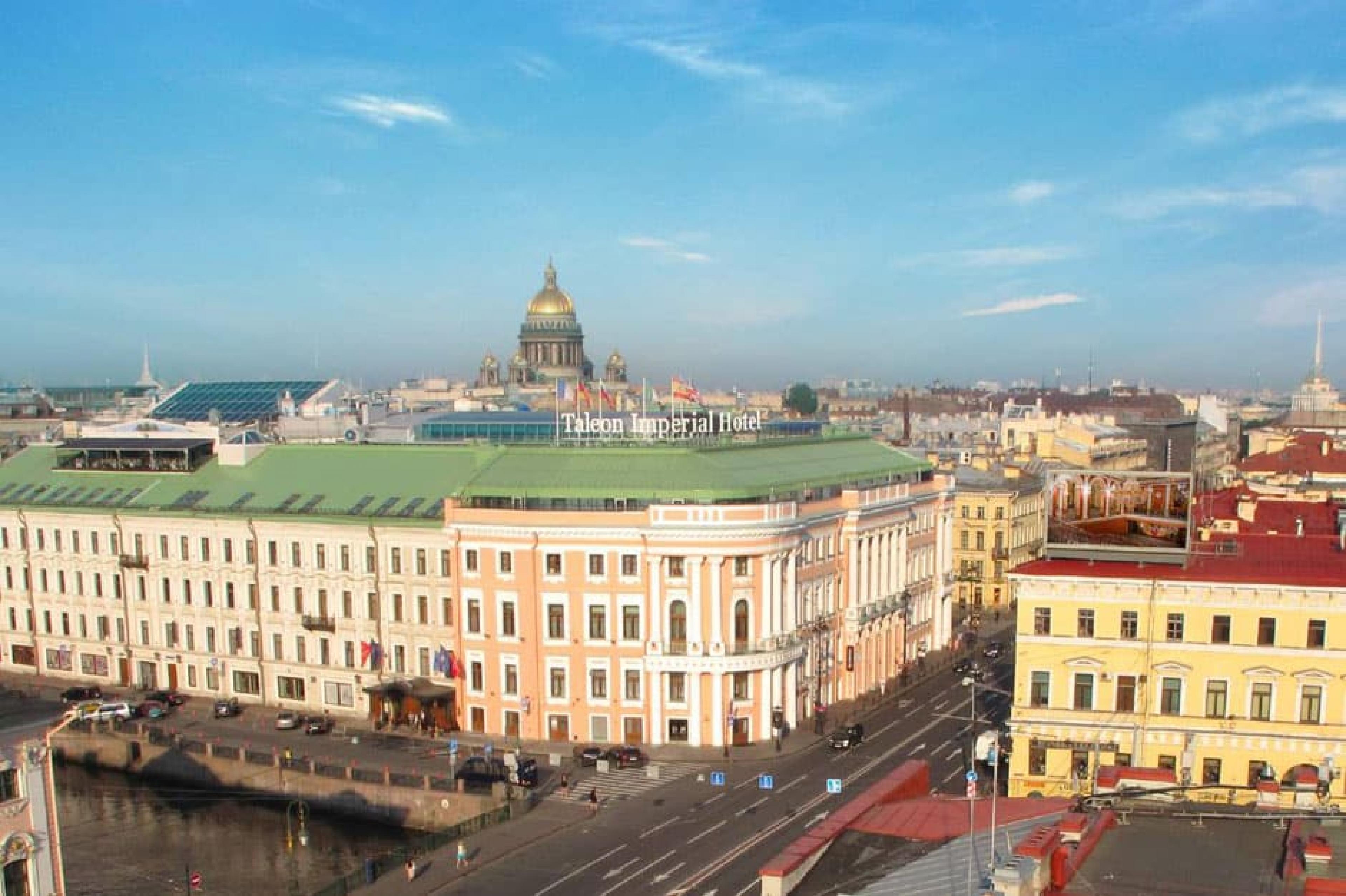 Aerial View : Taleon Imperial Hotel, St. Petersburg, Russia