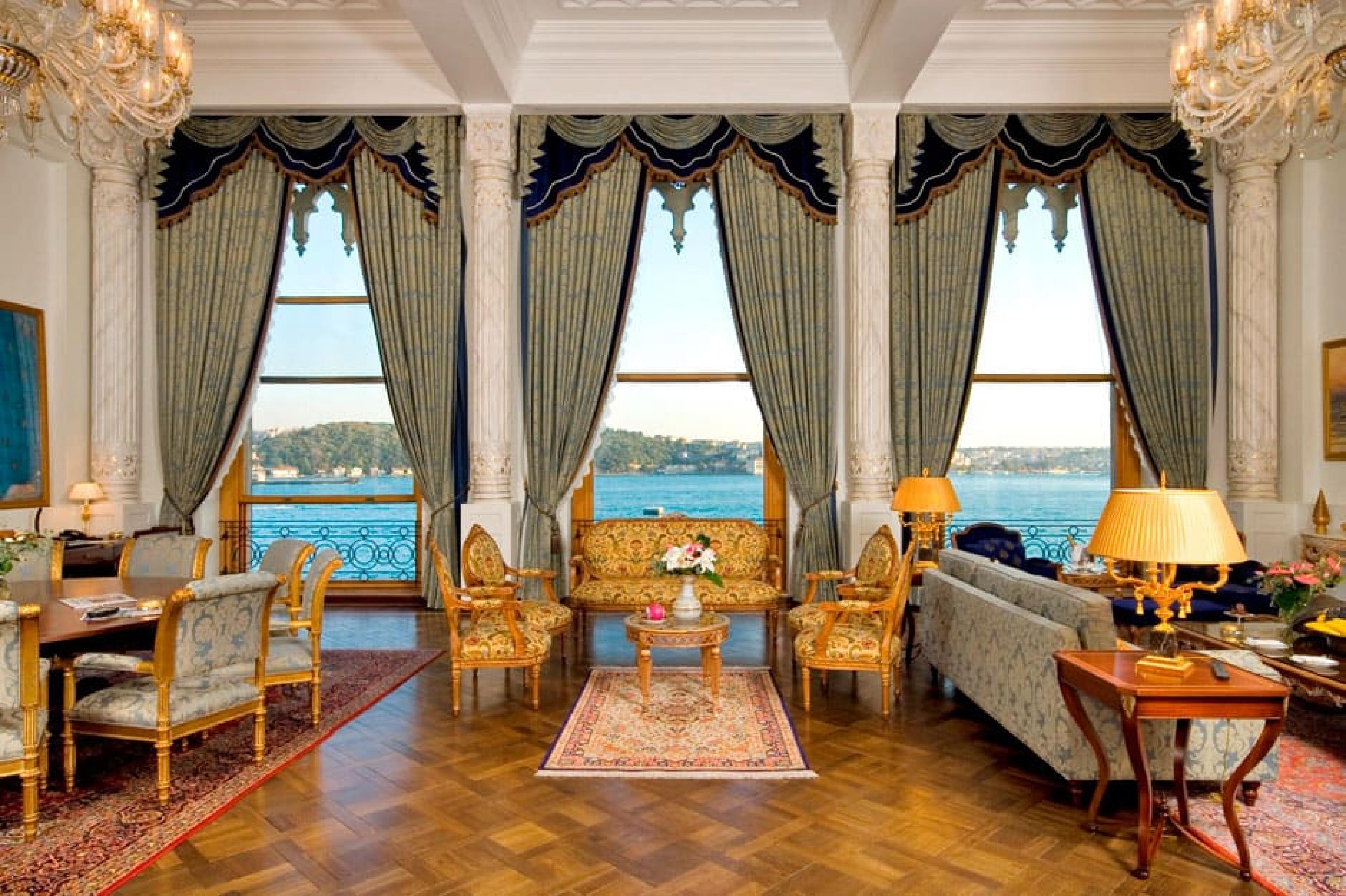 View from Lounge - Çiragan Palace Kempinski Istanbul, Istanbul, Turkey