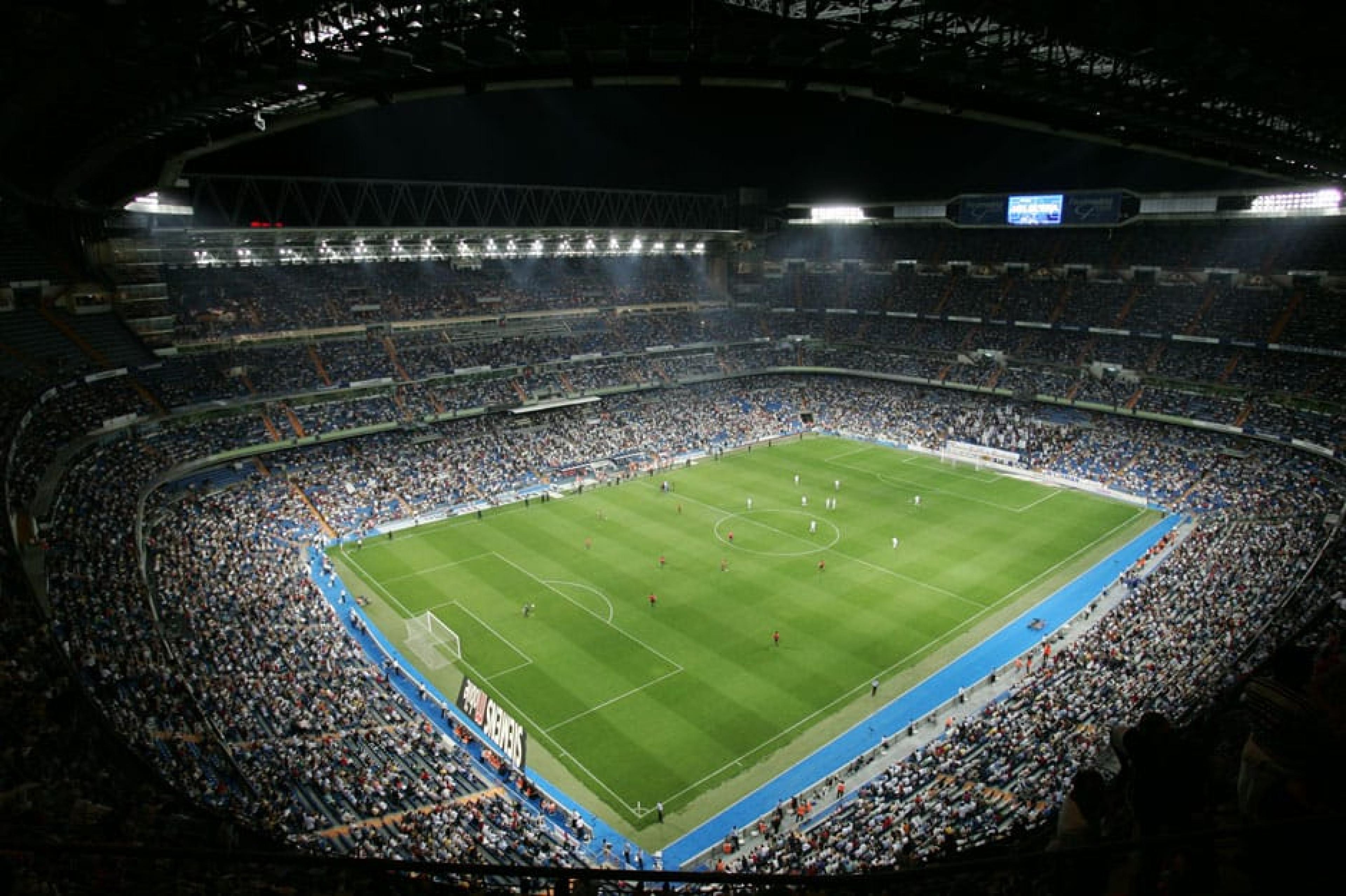 Stadium at Estadio Santiago Bernabéu ,Madrid, Spain-Courtesy of Madrid Tourism