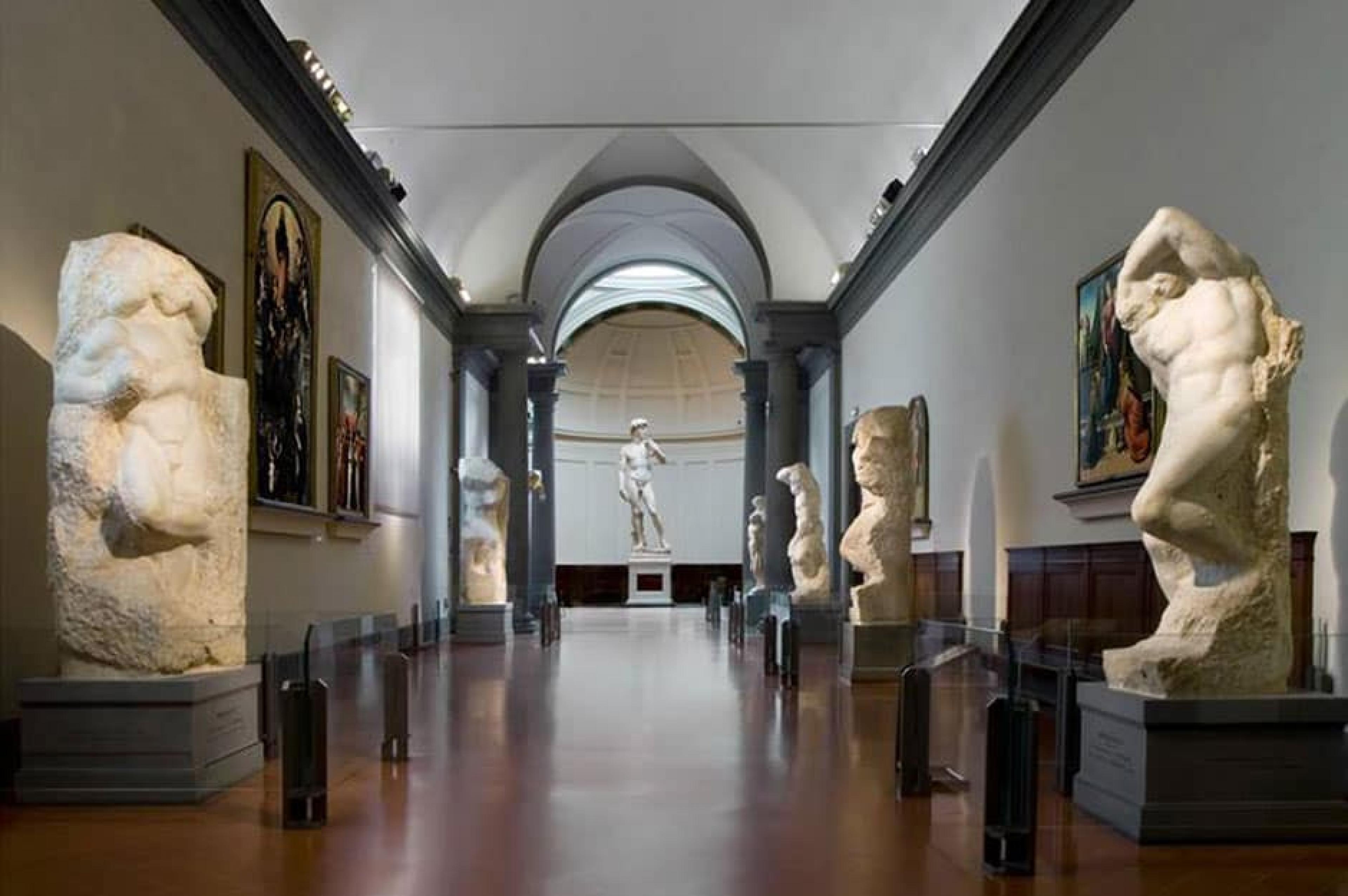 Interior View -  Galleria dell’Accademia, Florence, Italy -Courtesy Luca Relli