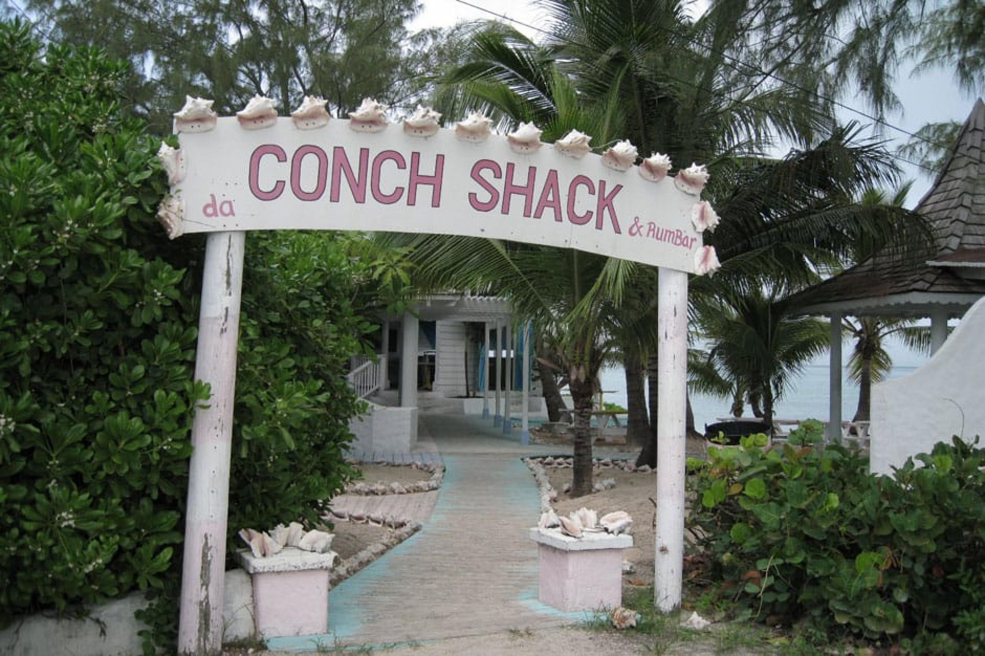 Entrance at Da Conch Shack, Turks & Caicos, Caribbean