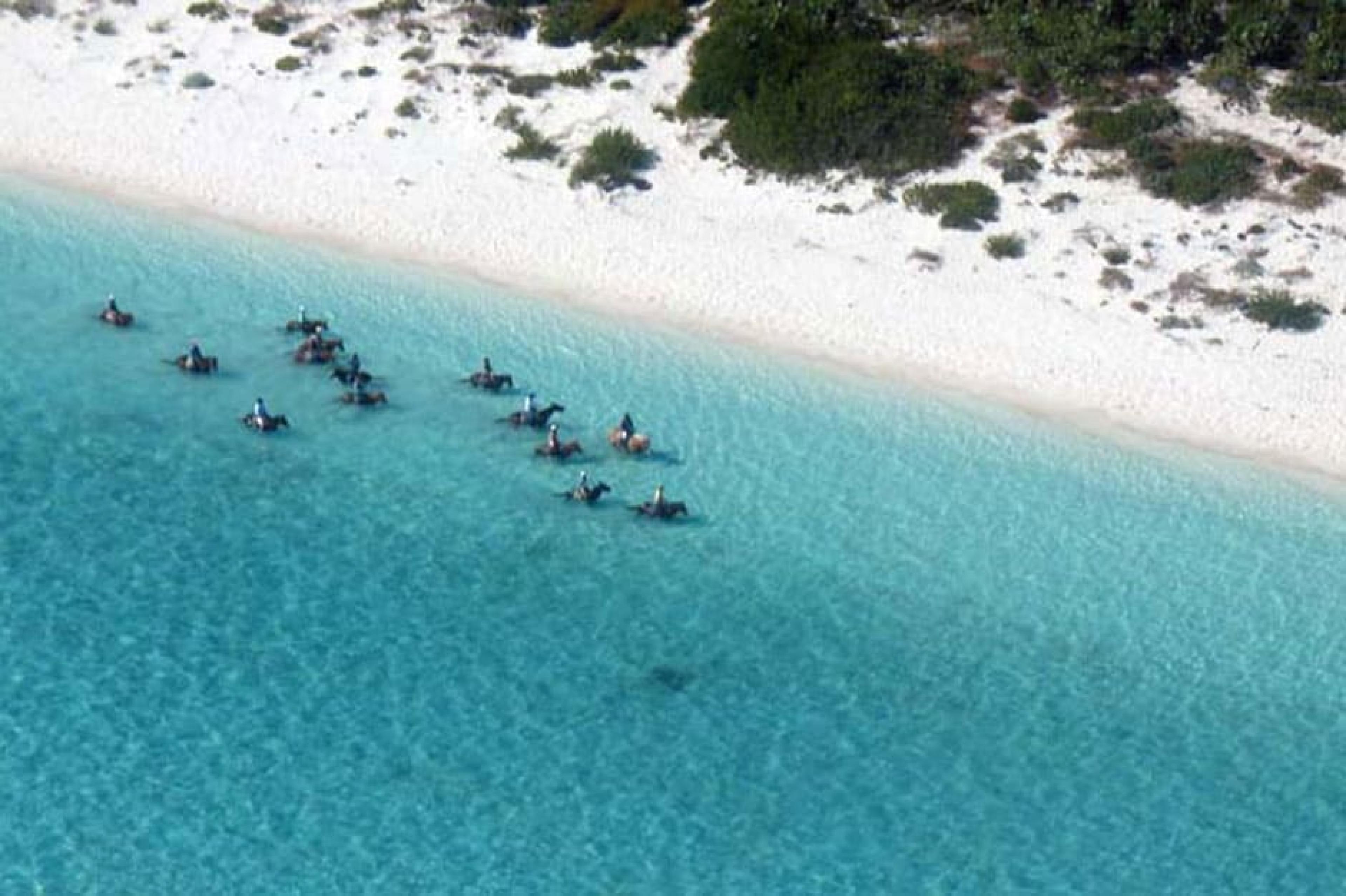 Aerial View-Provo Ponies ,  Caribbean