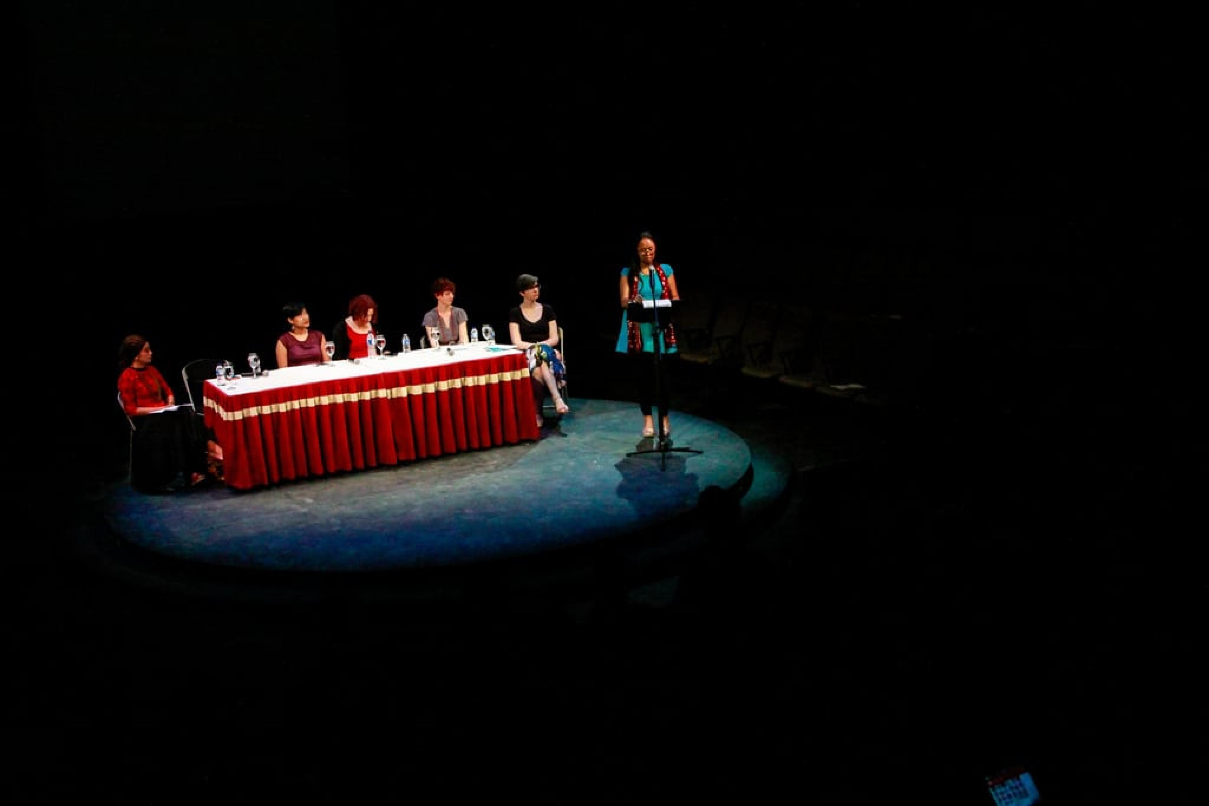 Auditorium at Ubud Writers & Readers Festival , Bali, Indonesia