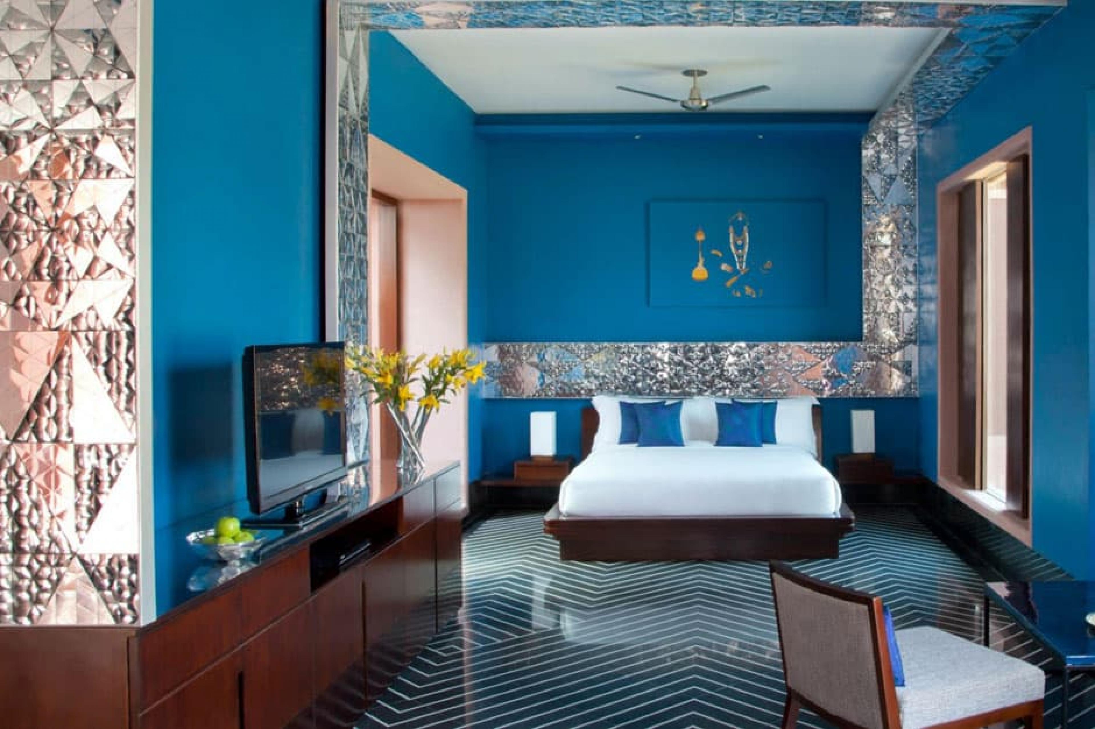Bedroom at Lebua Resort, Jaipur, India