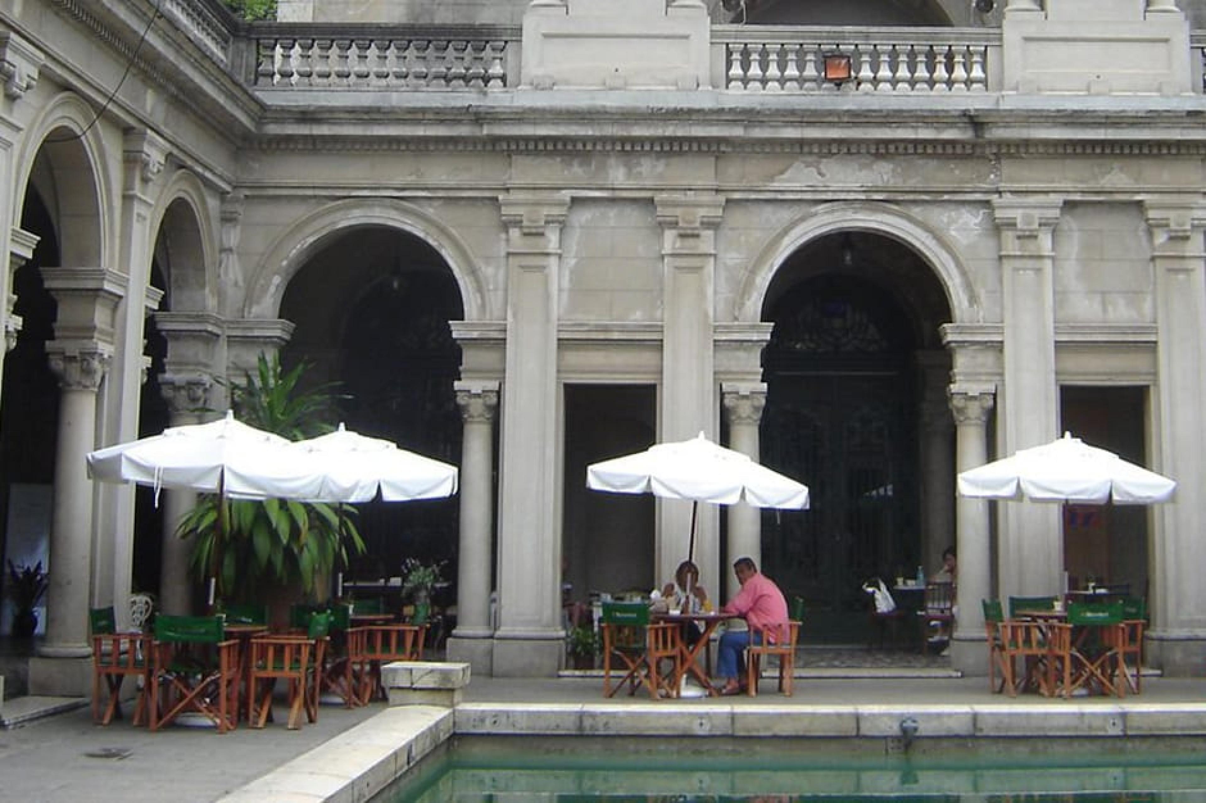 Pool Lounge at D.R.I. Café, Rio de Janeiro, Brazil