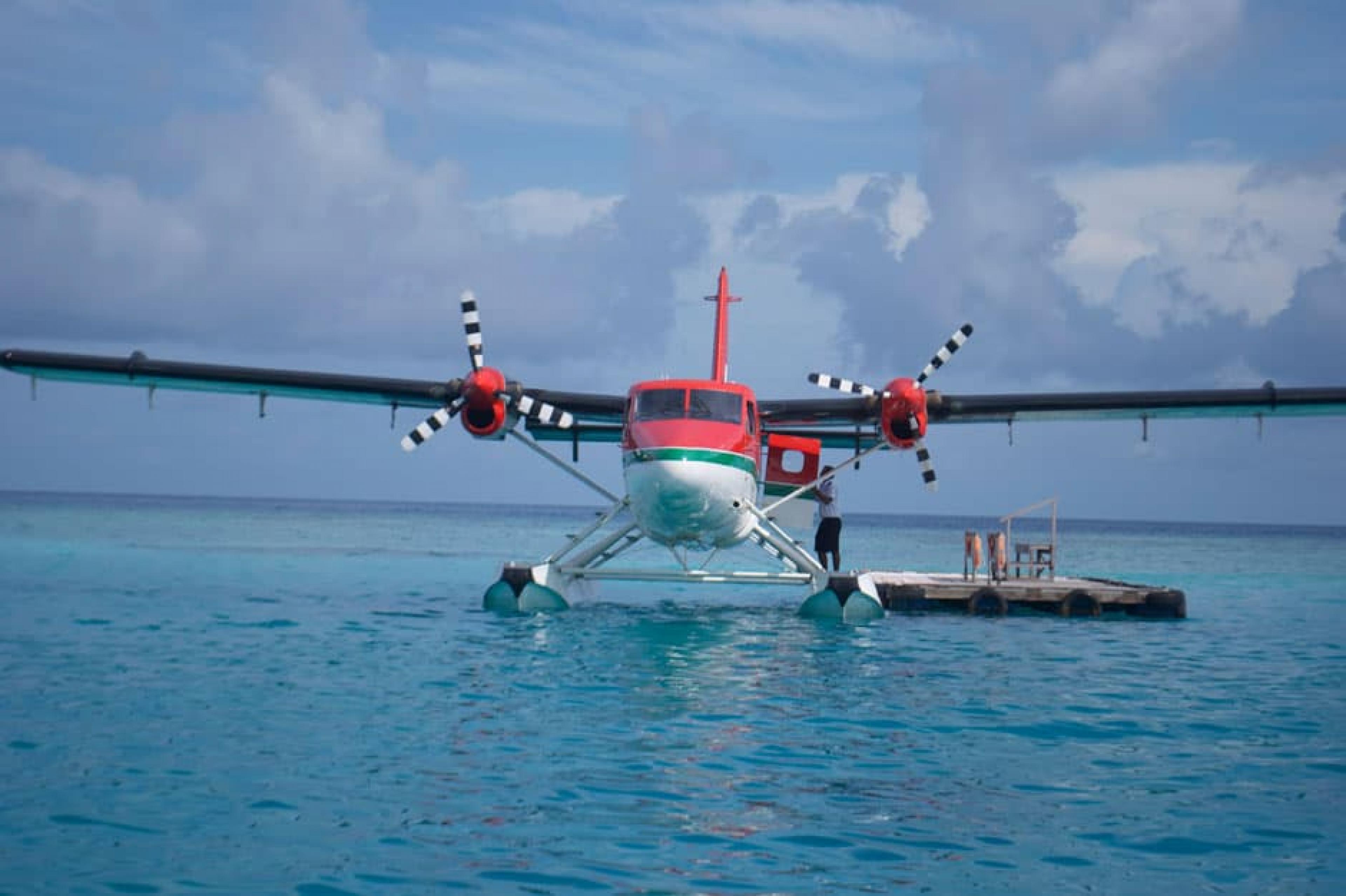 Seaplane at Seaplane Trip ,Maldives