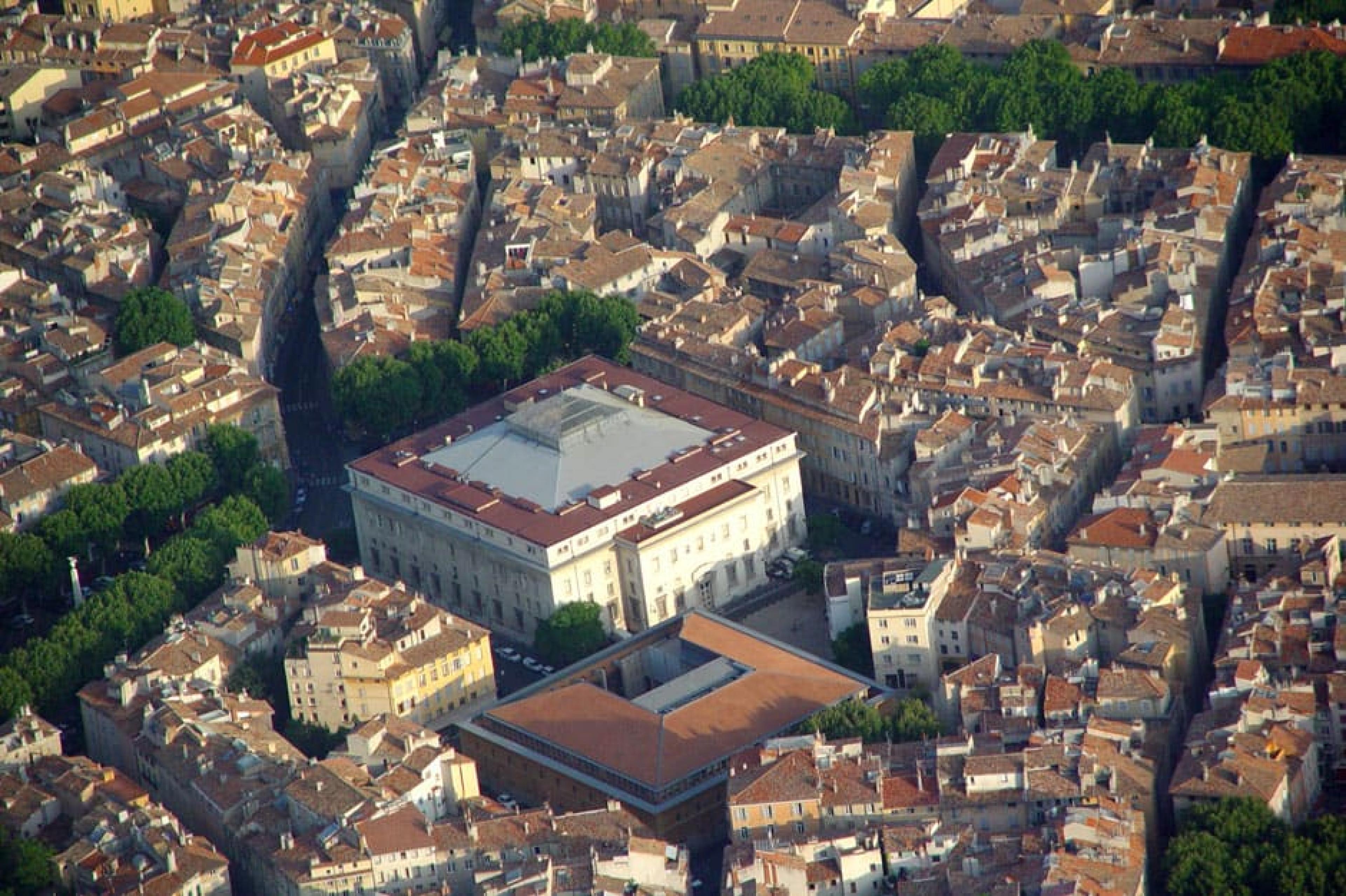 Aerial view of Aix-en-Provence in Provence, France - Courtesy of Atout France