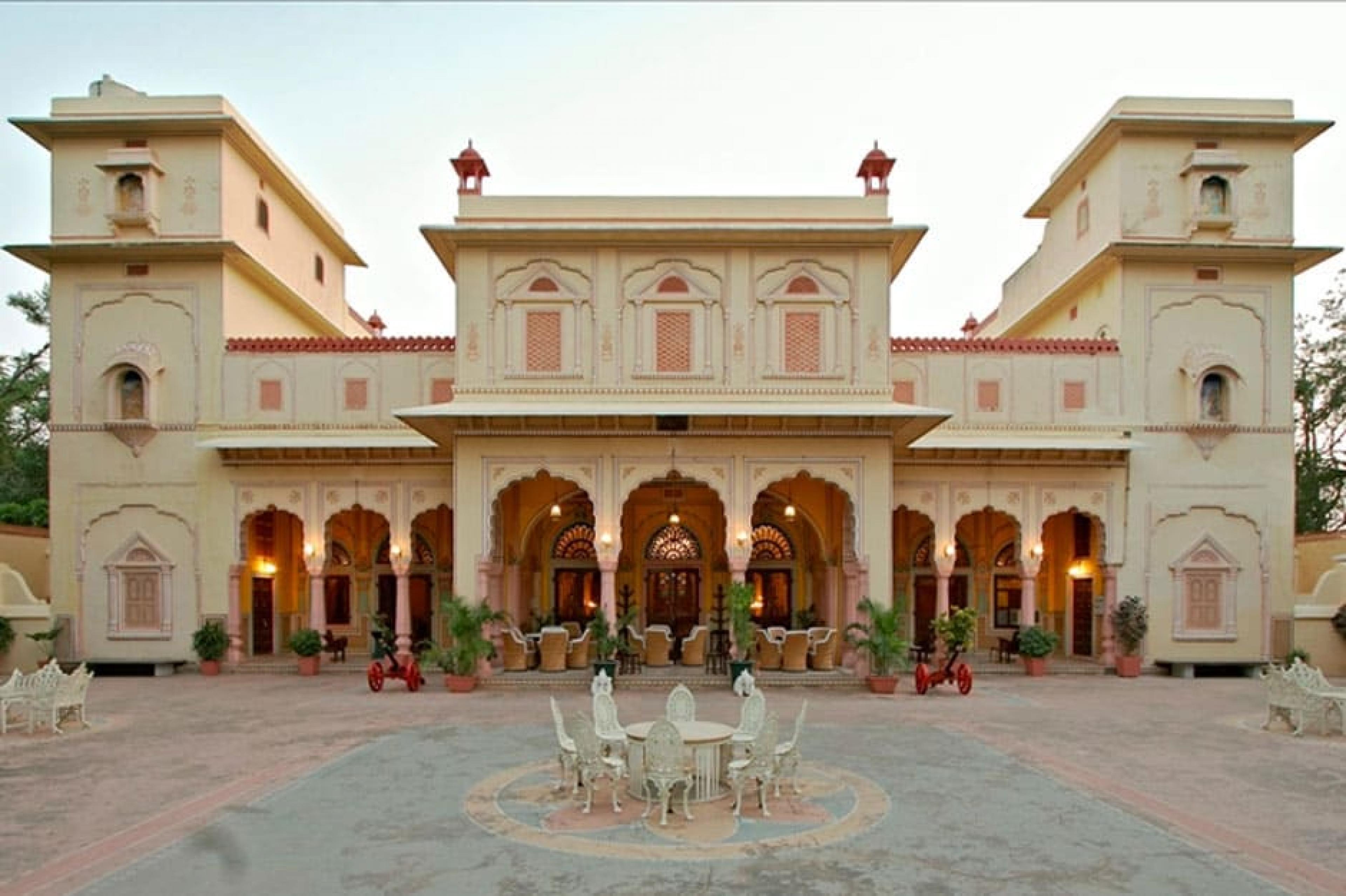 Exterior at Hotel Narain Niwas Palace, Jaipur, India