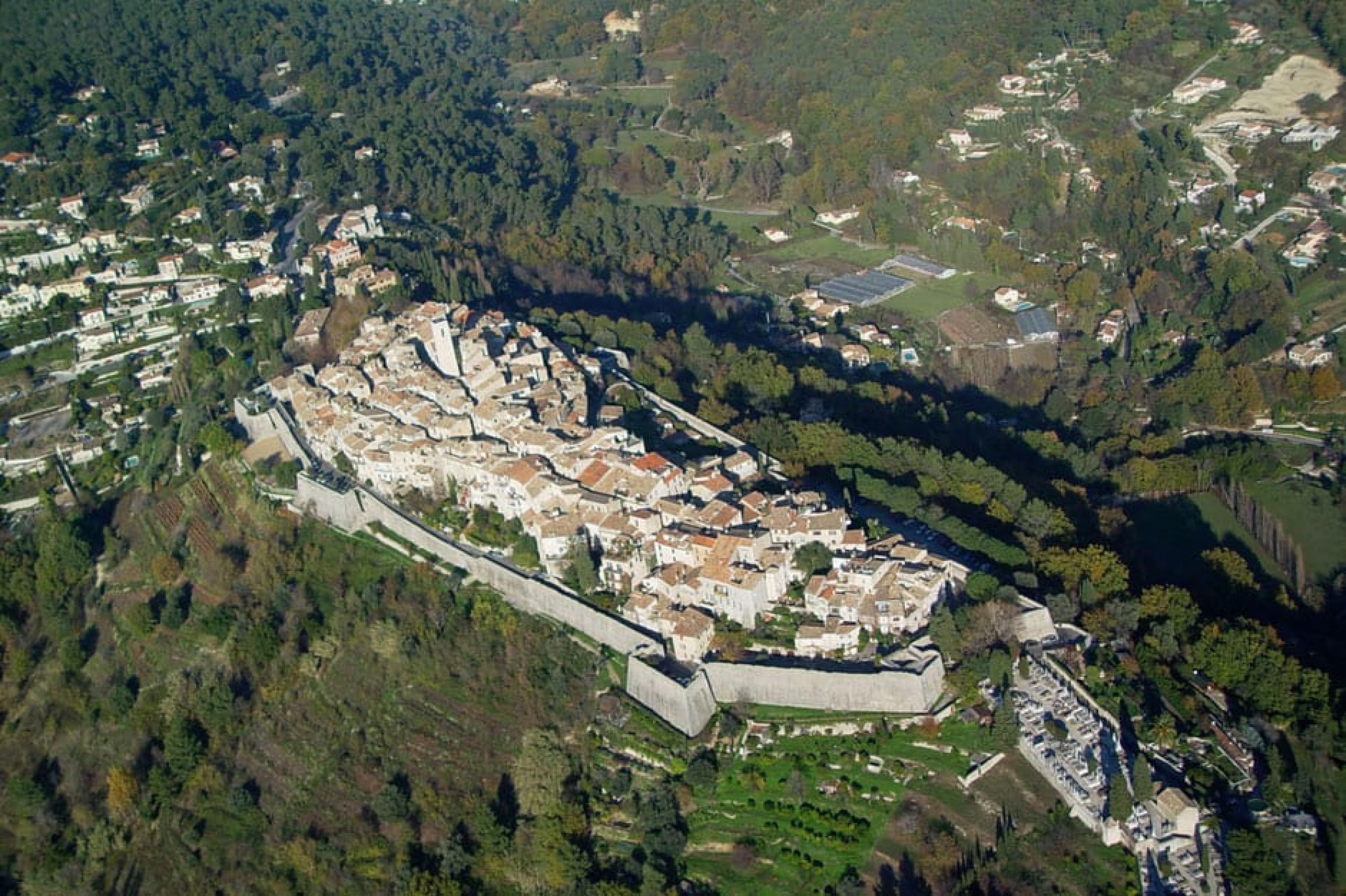 Aerial View-Explore the Hilltowns , French Riviera, France-Courtesy of Atout France