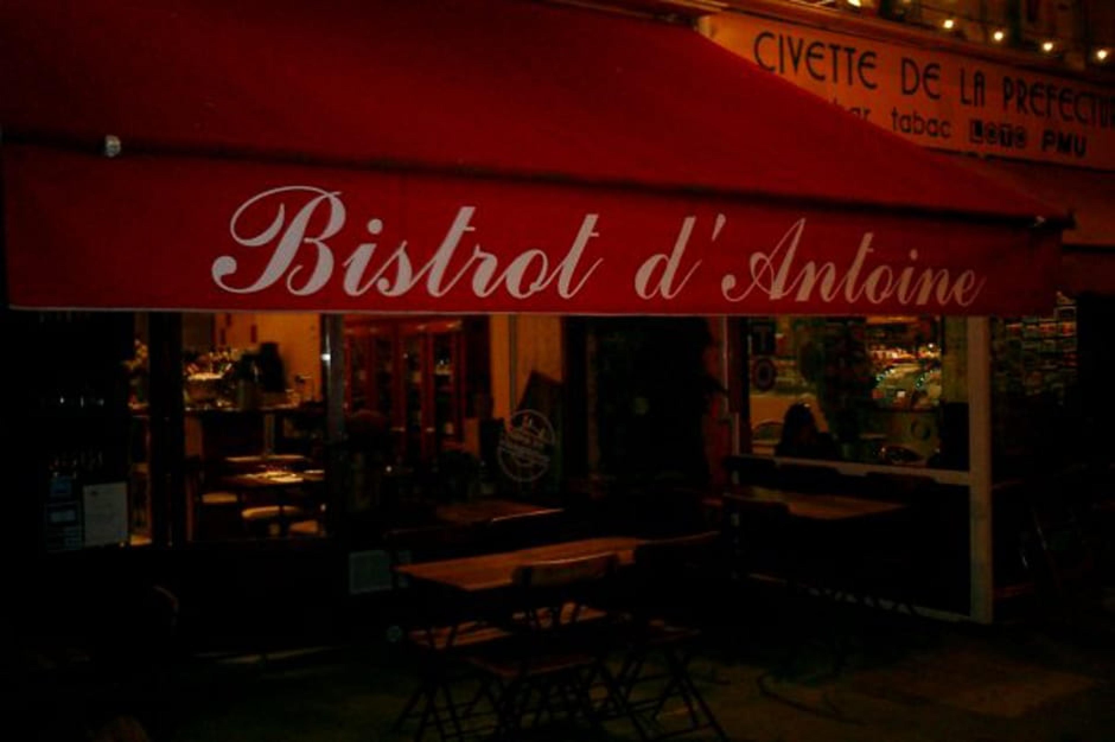 Entrance at Bistro d'Antoine,  French Riviera, France