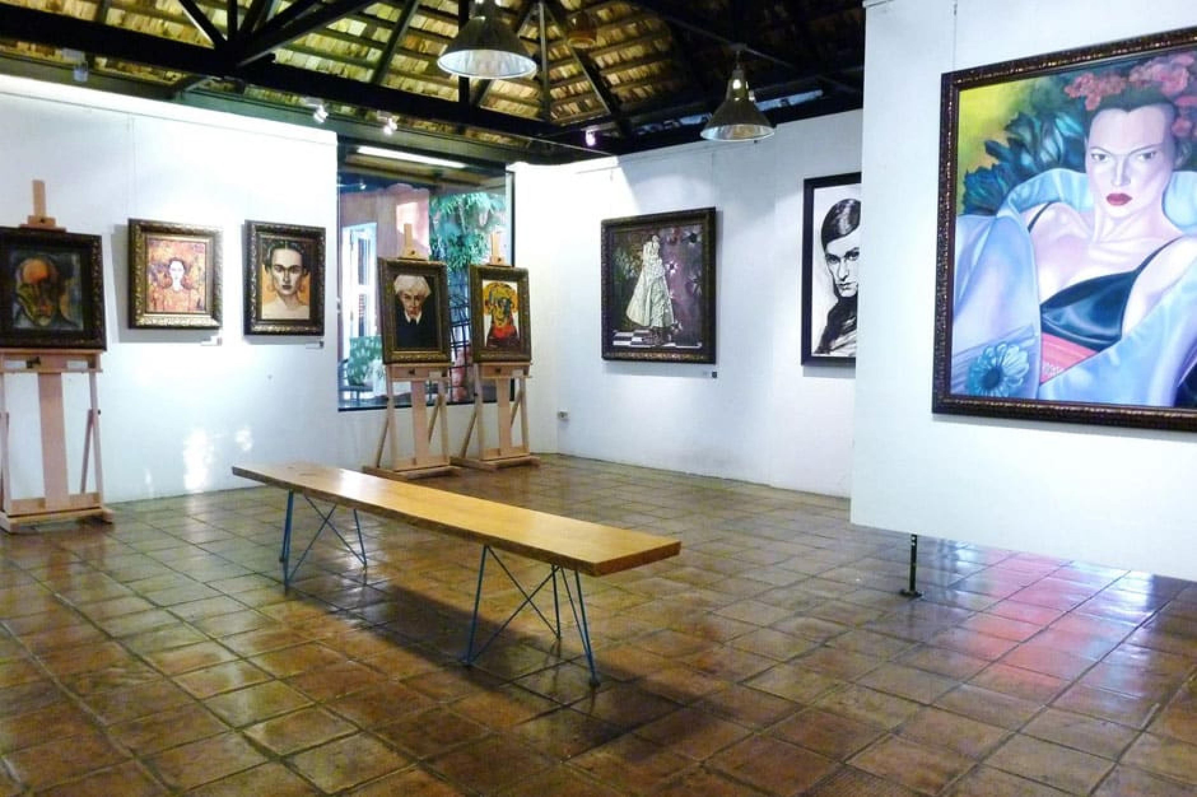 Interior at Tita Gallery, Chiang Mai, Thailand