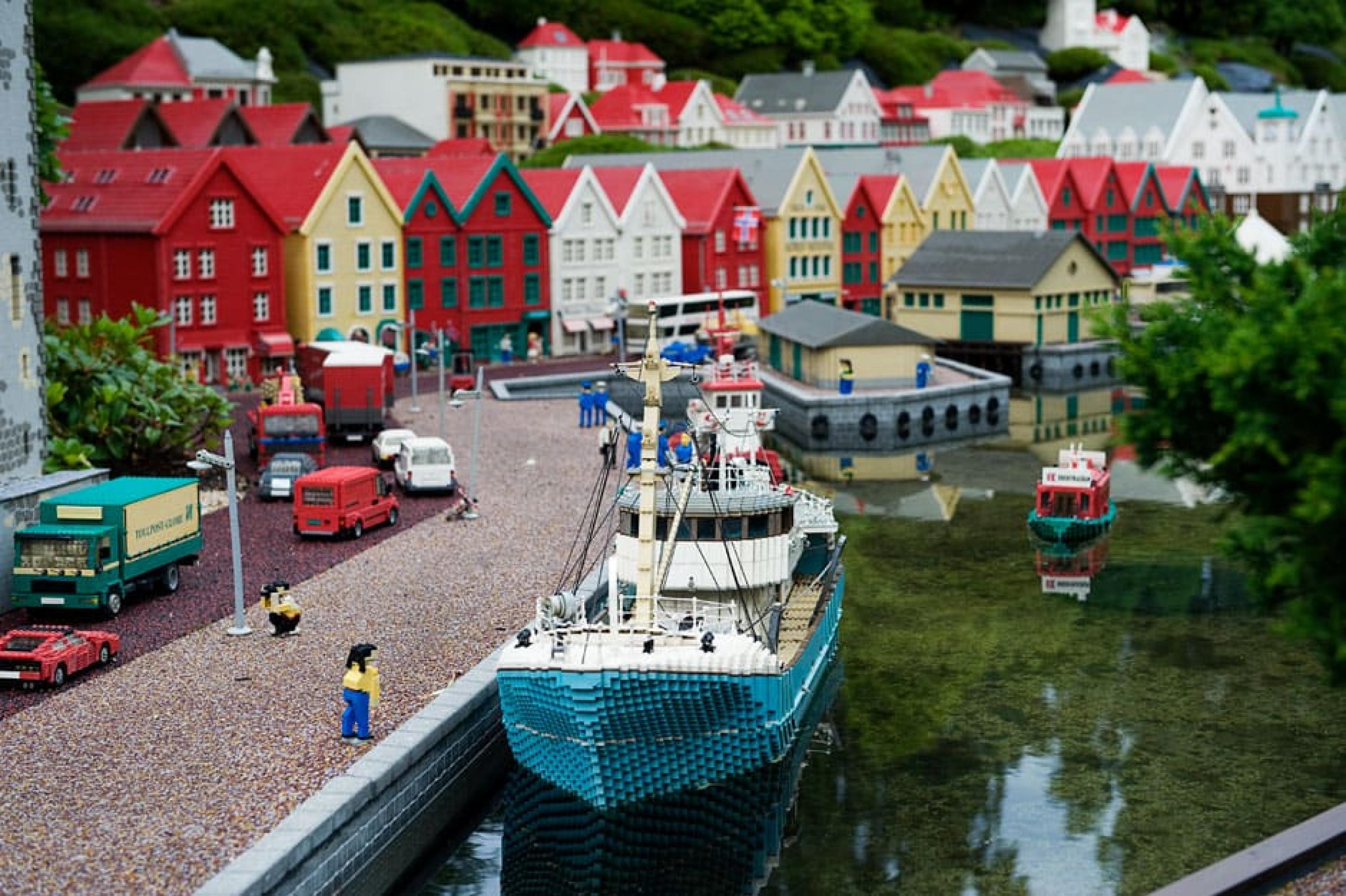 Aerial View-Legoland ,Copenhagen, Denmark
