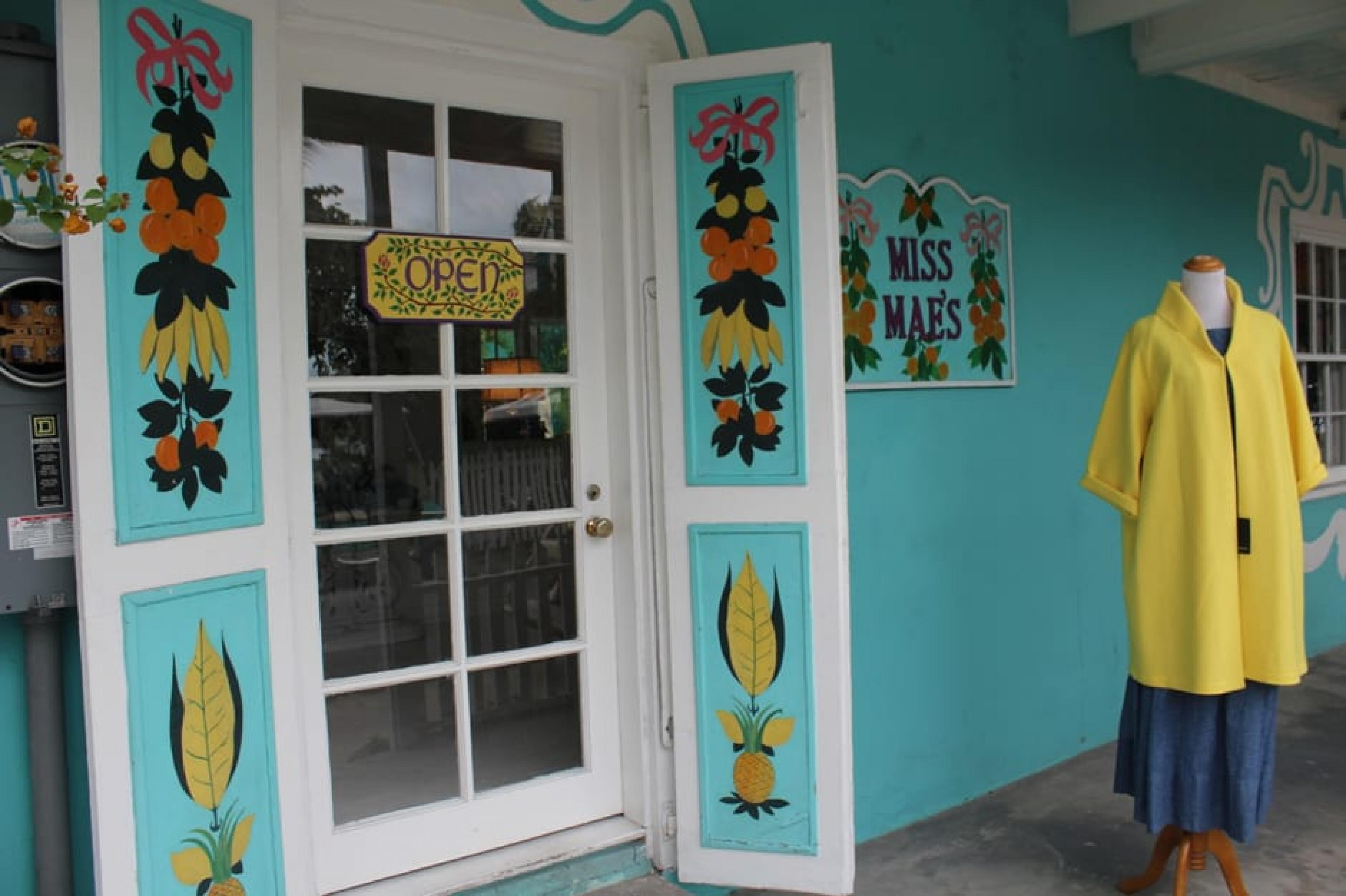 Exterior at  Miss Mae’s, Harbour Island, Caribbean