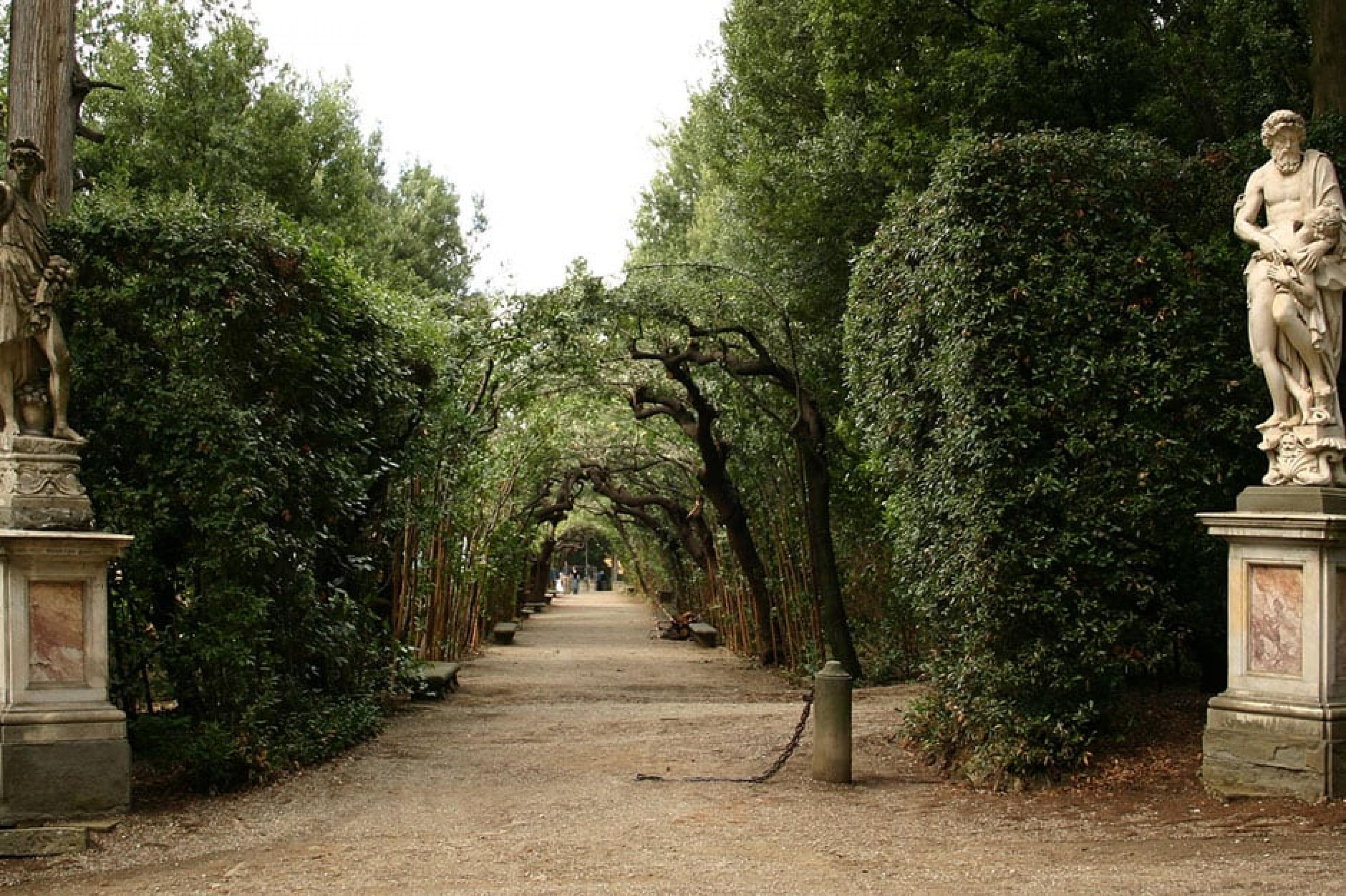 Outside view - Boboli Gardens, Florence, Italy  - credit Stefan Bauer