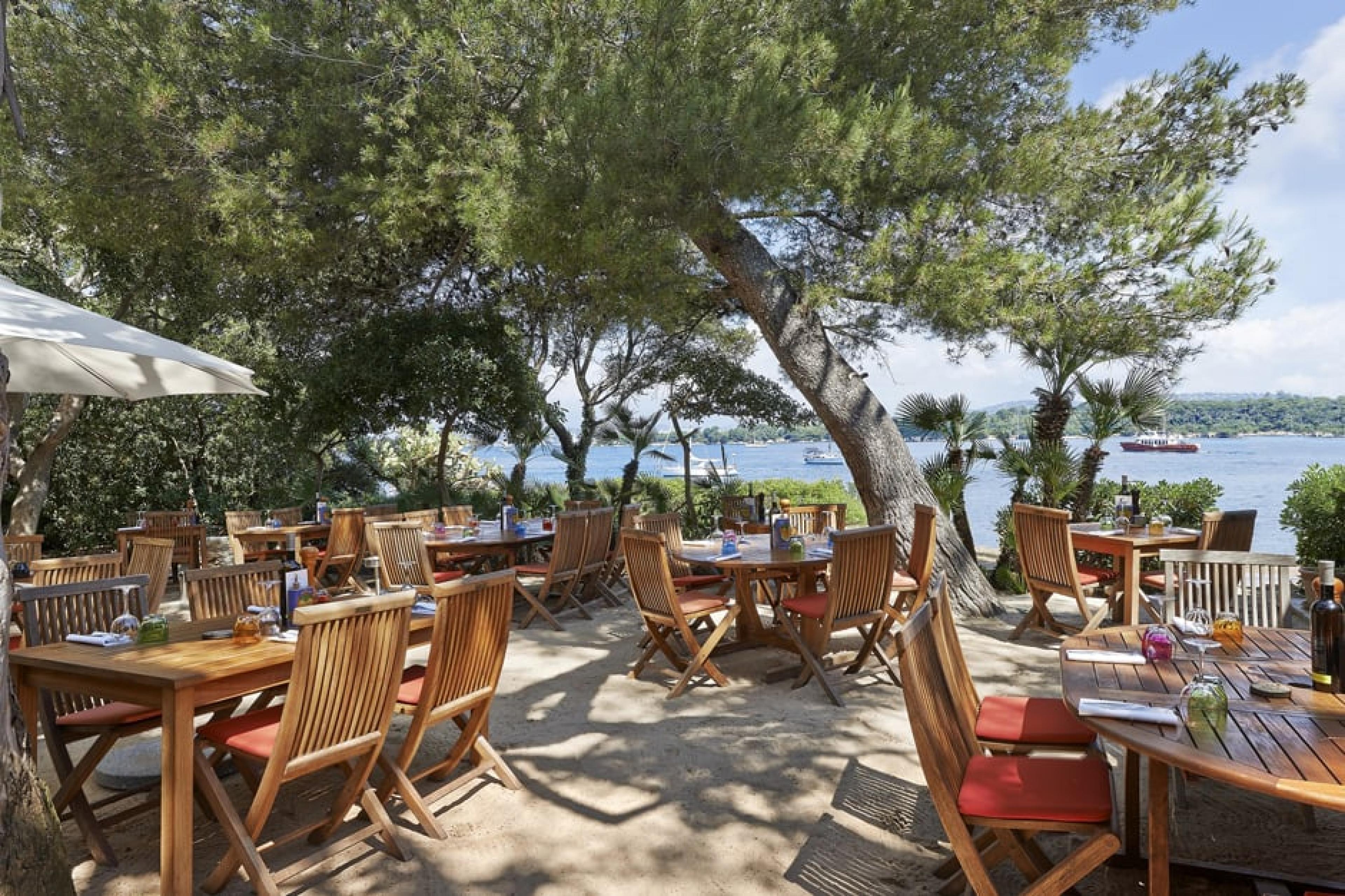 Dinning Area at La Tonnelle, French Riviera, France - Courtesy Lerins Abbey