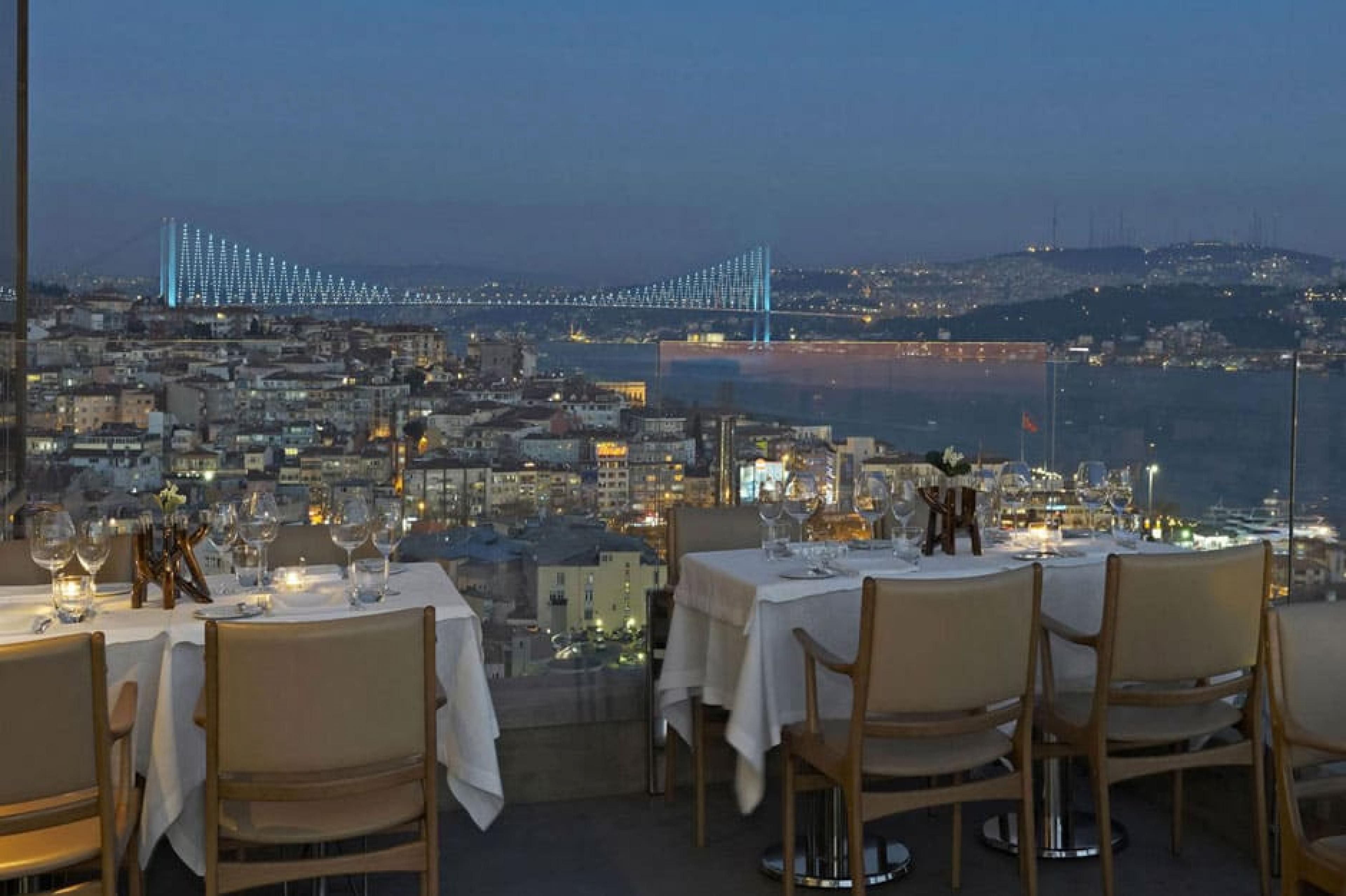 Dinning Area at Vogue, Istanbul, Turkey