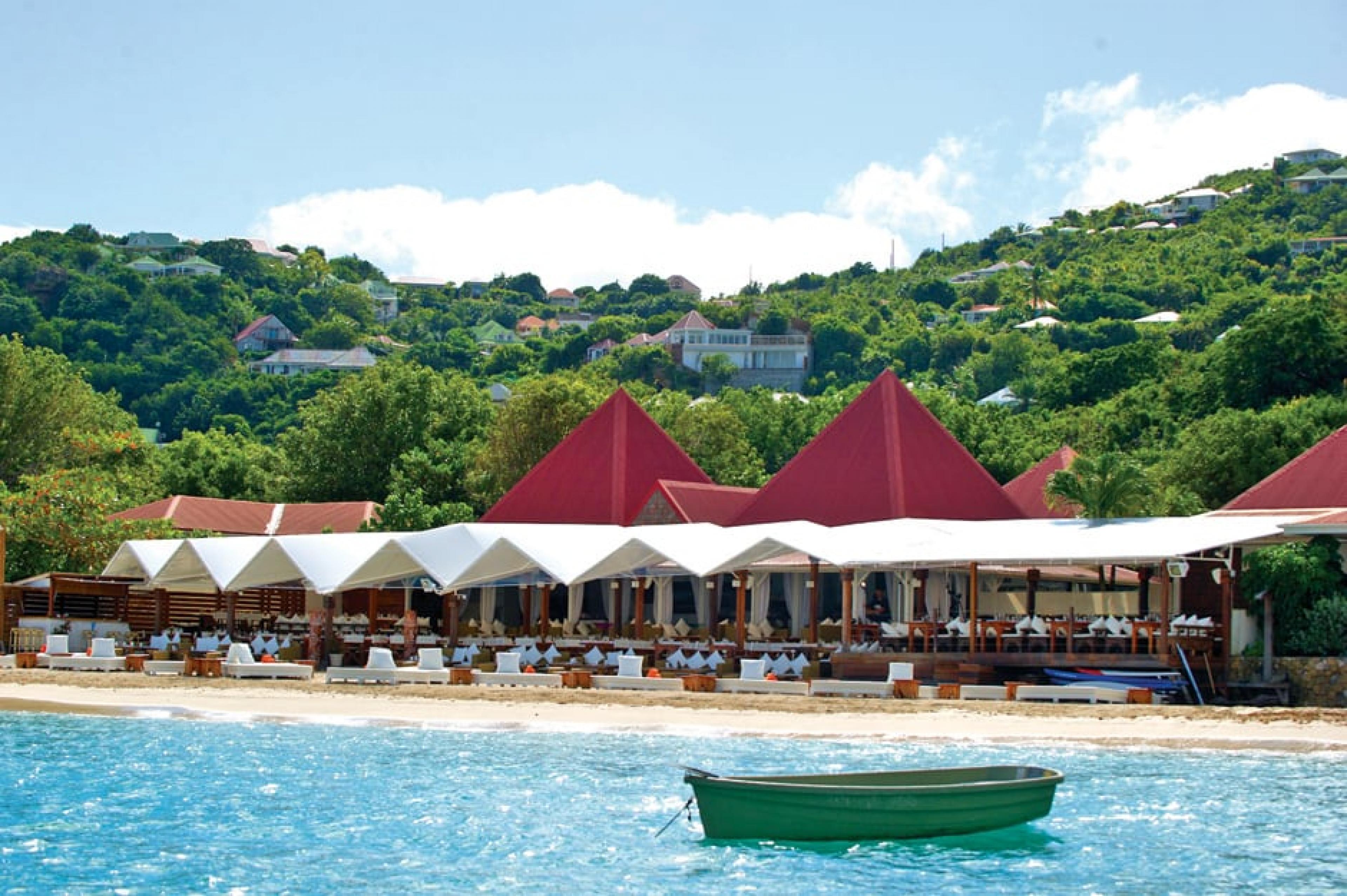 Beach Lounge at Nikki Beach, St. Barth's, Caribbean