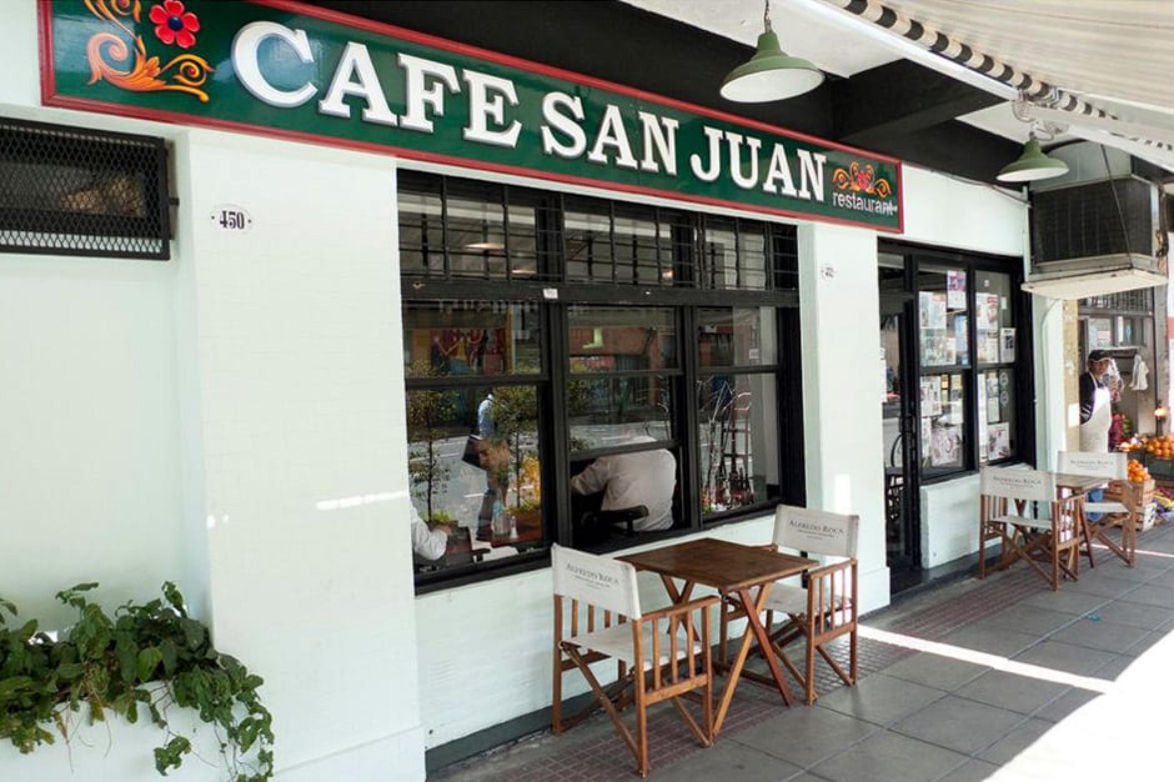 Exterior View - Café San Juan, Buenos Aires, Argentina