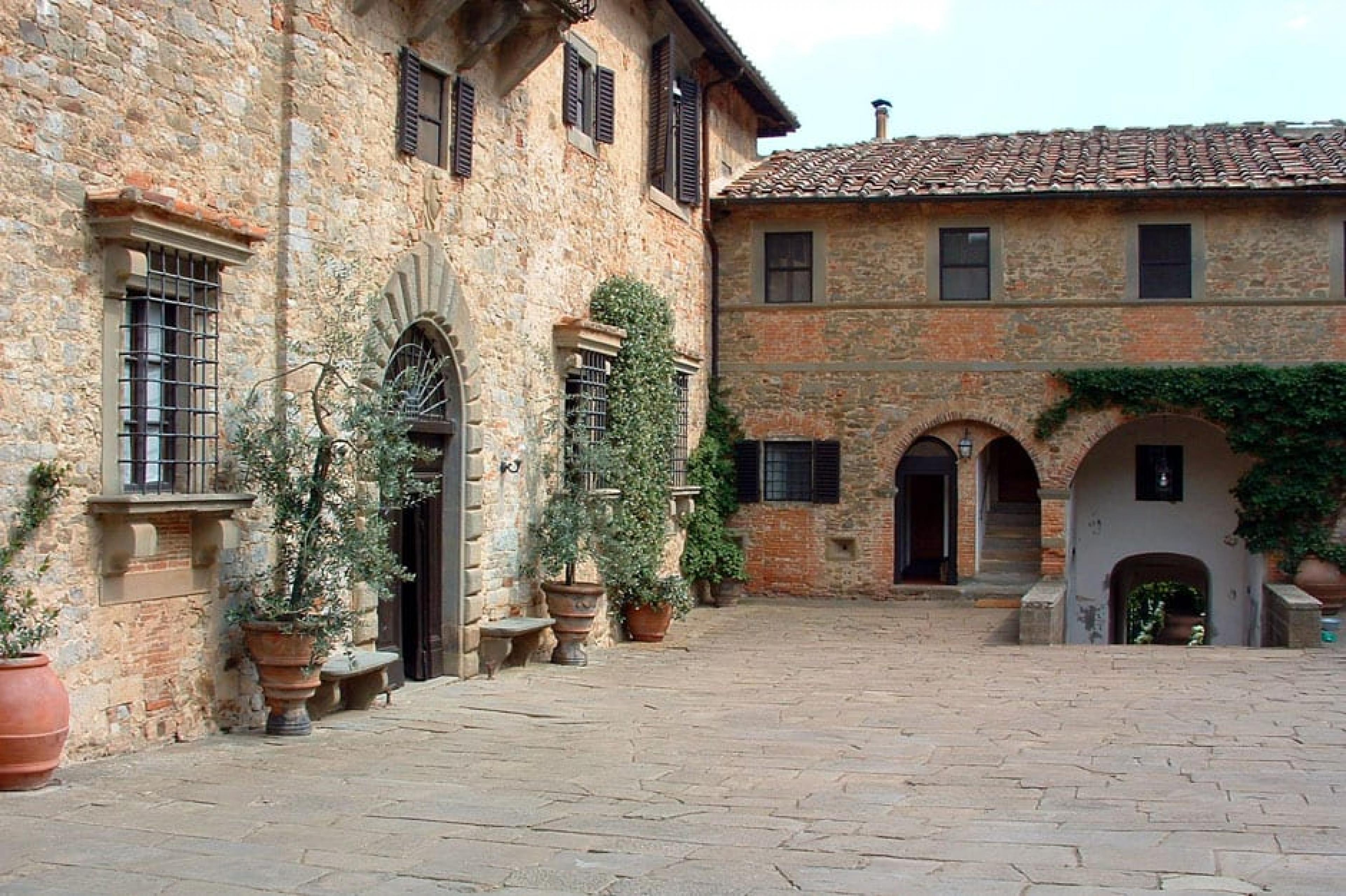 Exterior View - Badia a Coltibuono, Tuscany, Italy