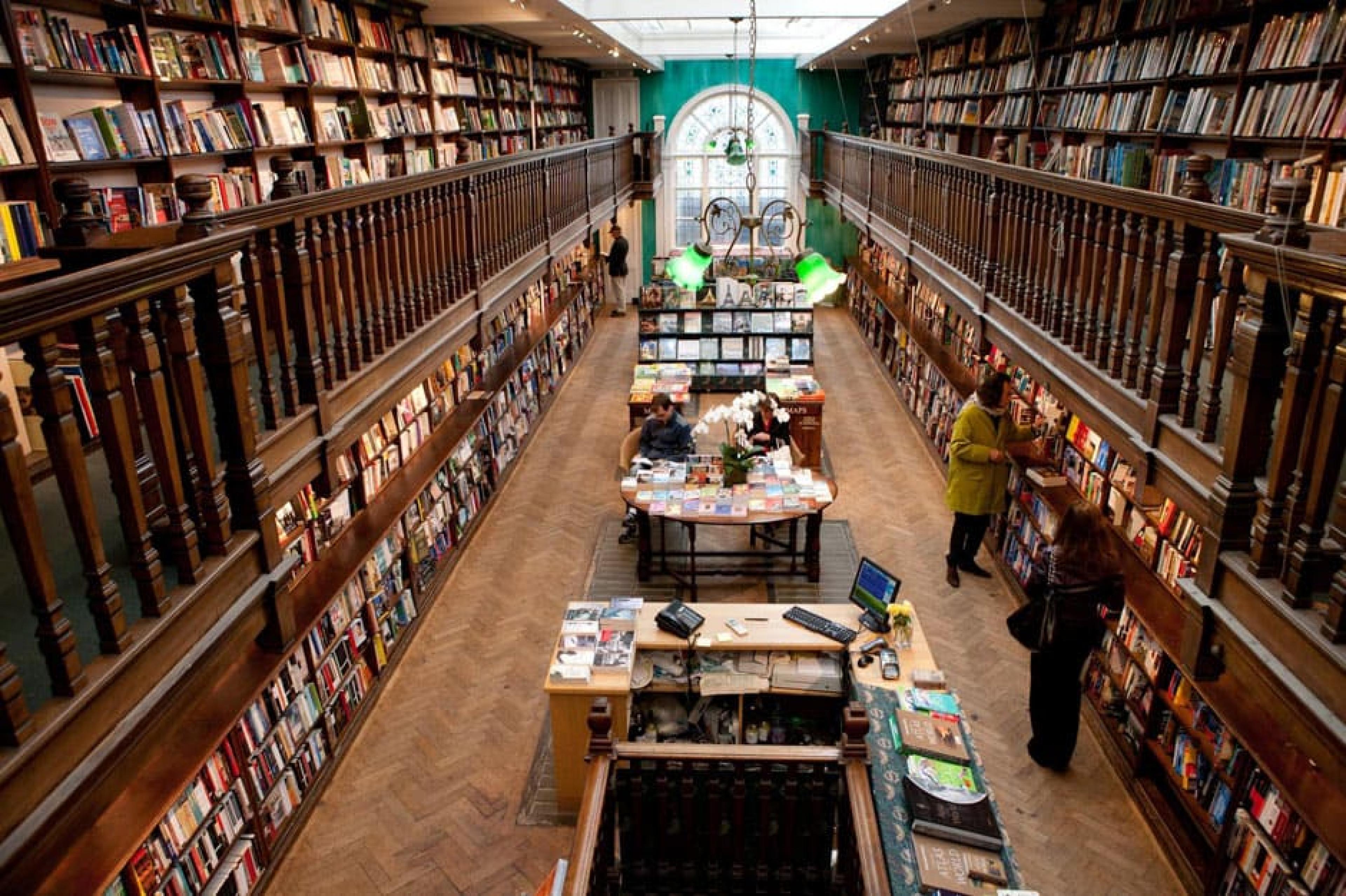 Interior at Daunt Books, London, England