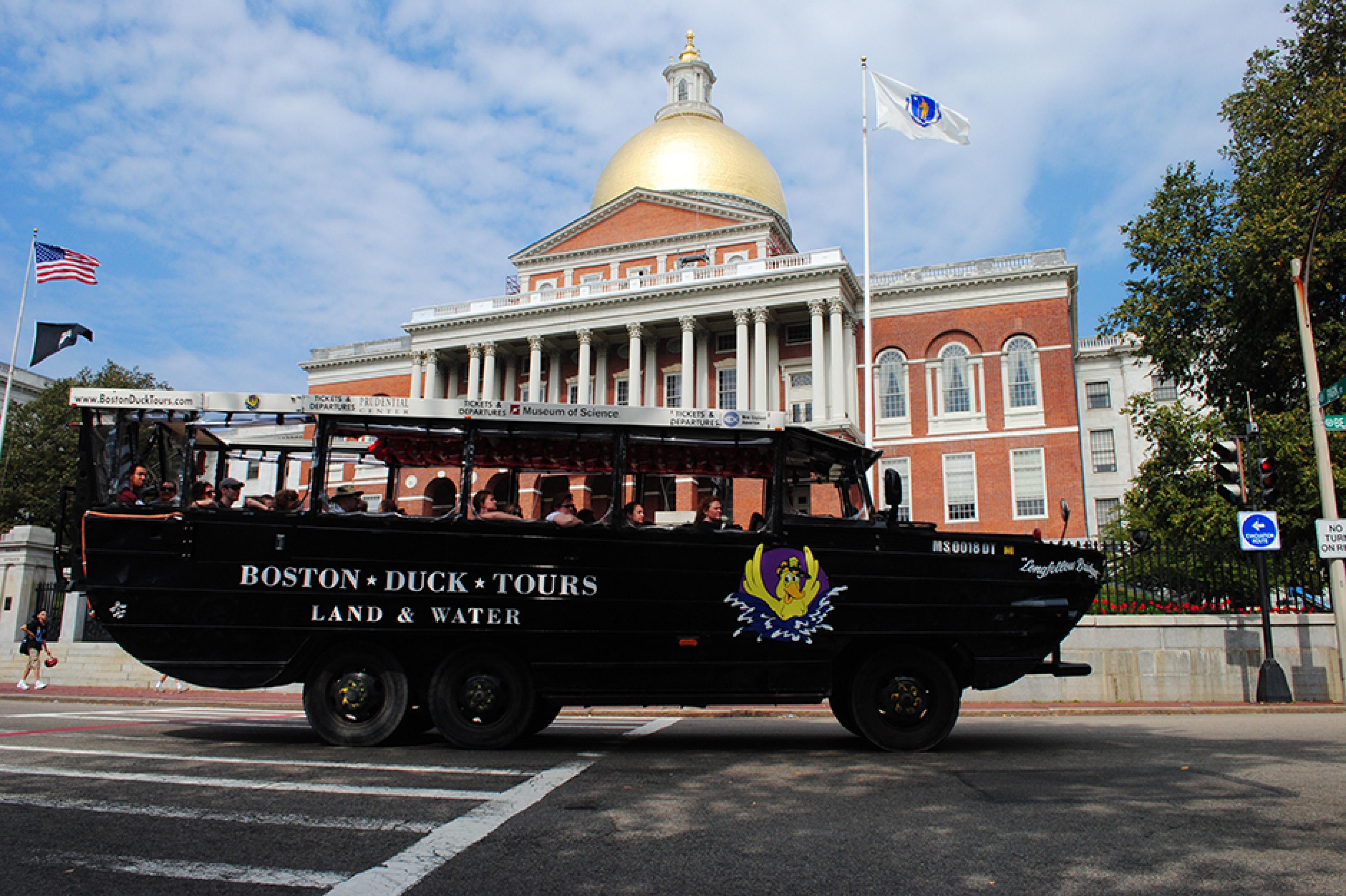 Aerial View - Boston Duck Tours, Boston, New England
