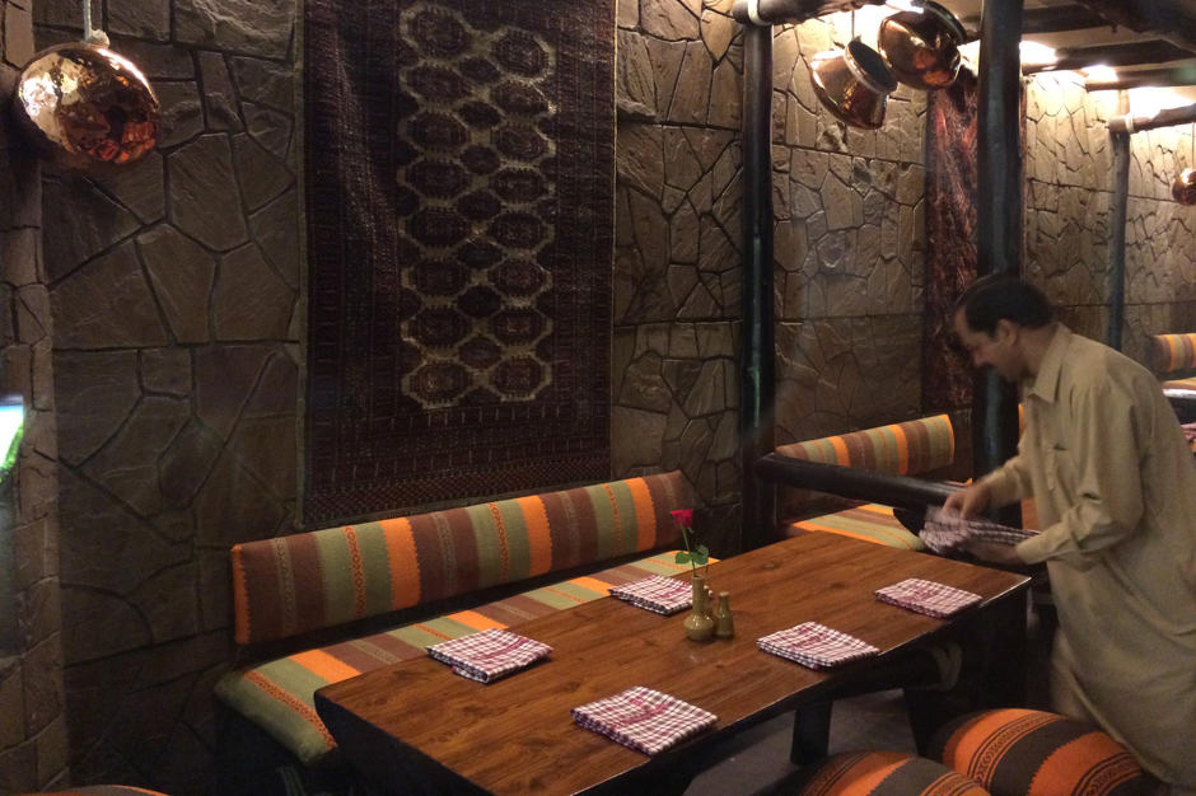 Dinning Area at Bukhara, Delhi, India
