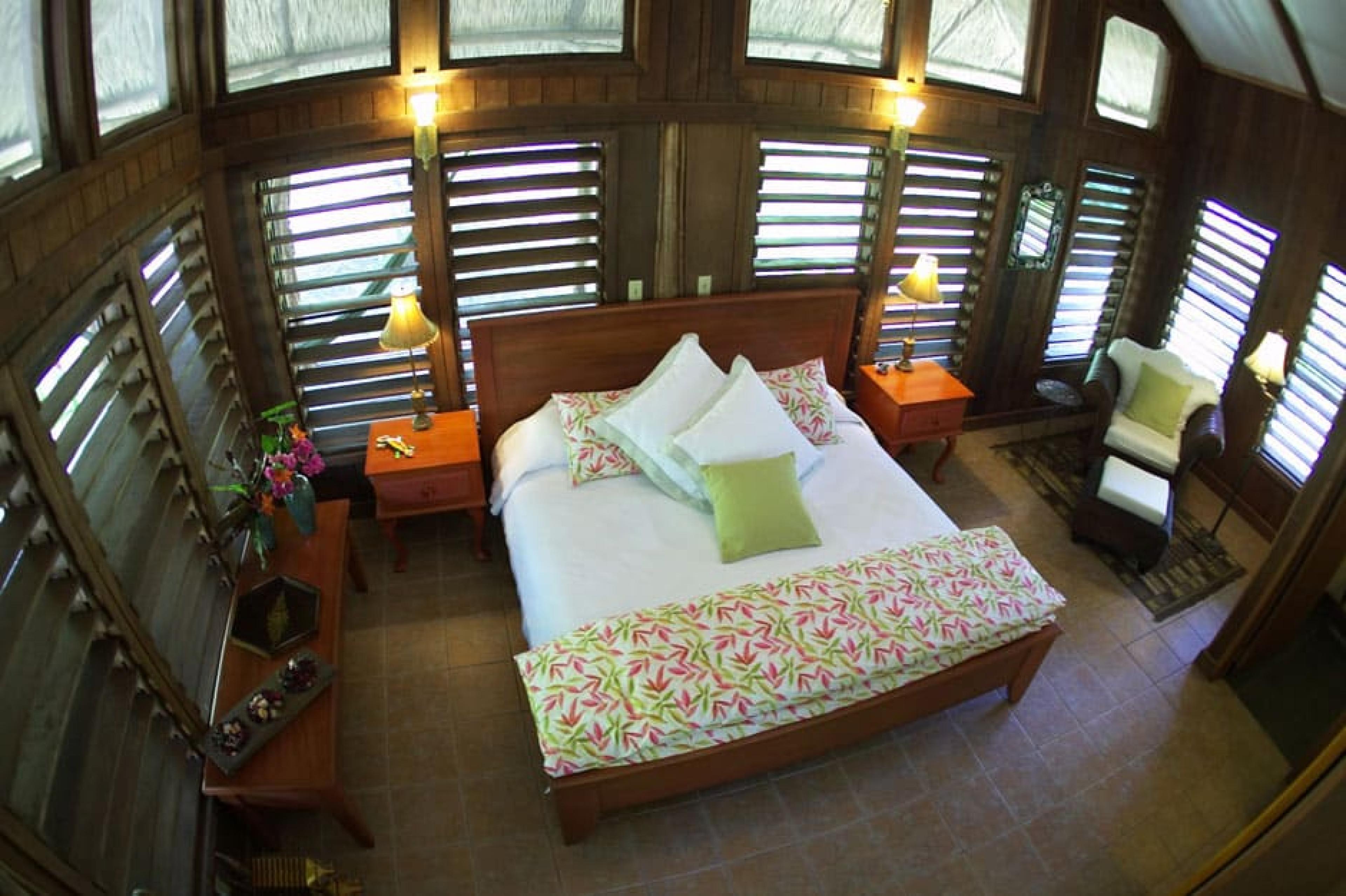 Bedroom at Chan Chich Lodge, Belize