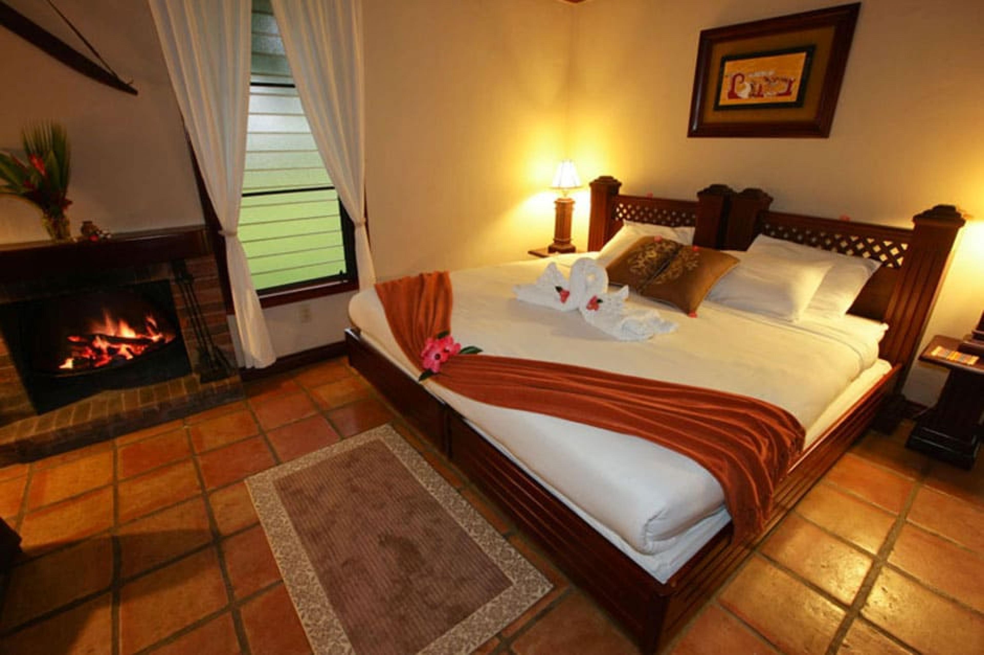 Bedroom at  Hidden Valley Inn, Belize