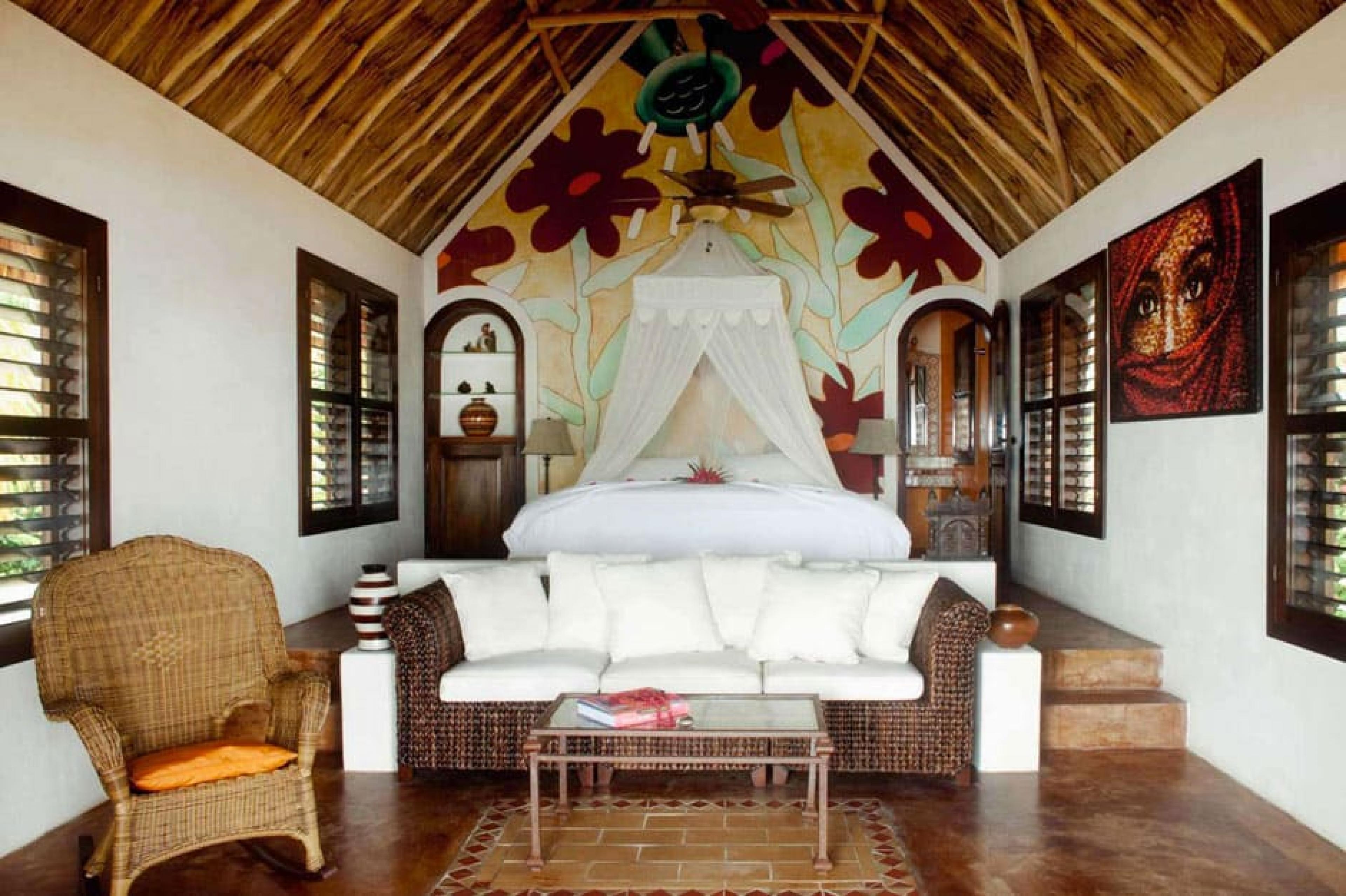 Bedroom at Matachica Resort & Spa, Belize 