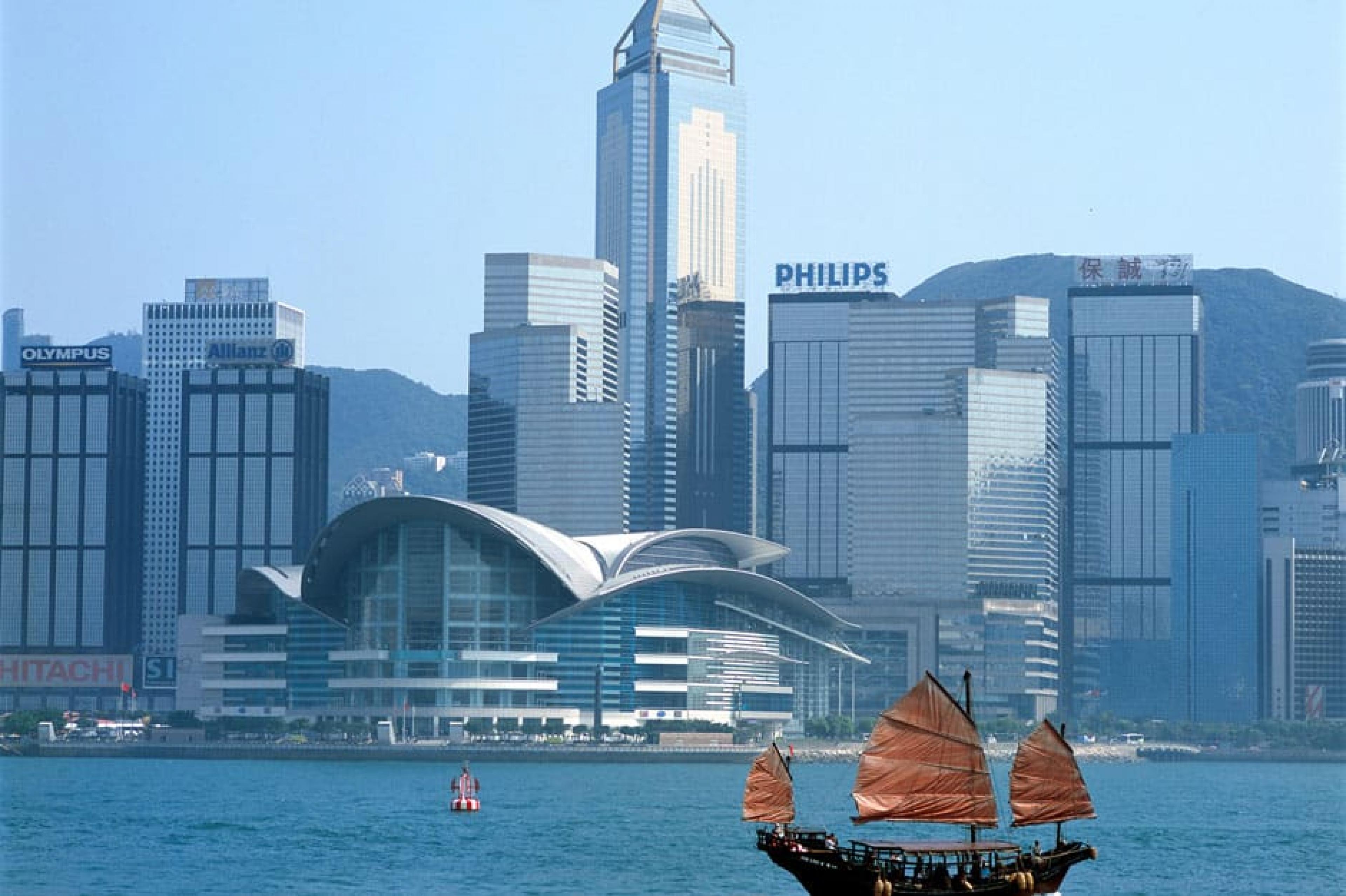 Exterior Veiw - Sailing on a Junk: Duk Ling , Hong Kong, China