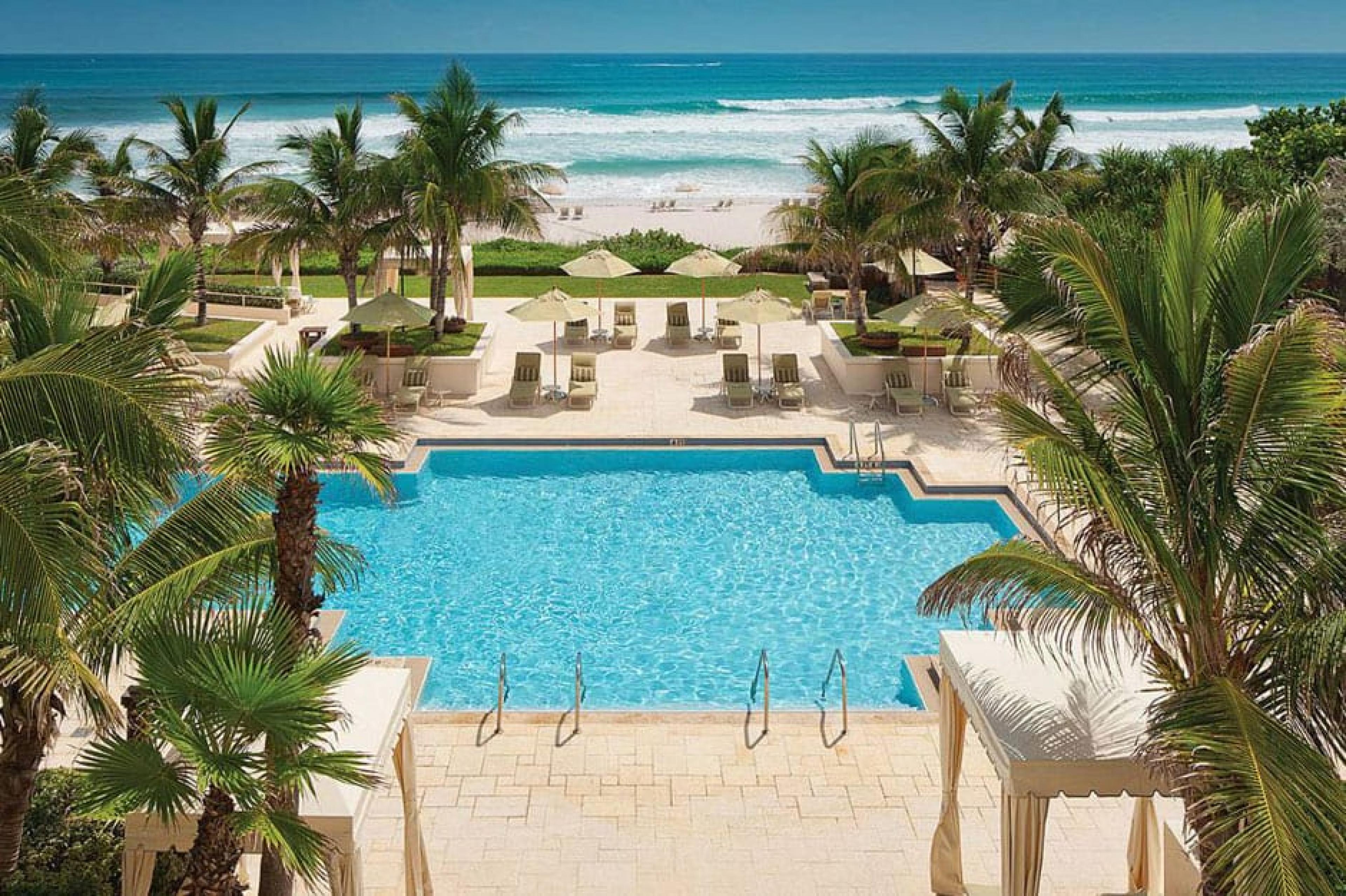 Swimming Pool at Four Seasons Resort Palm Beach, Palm Beach, Florida