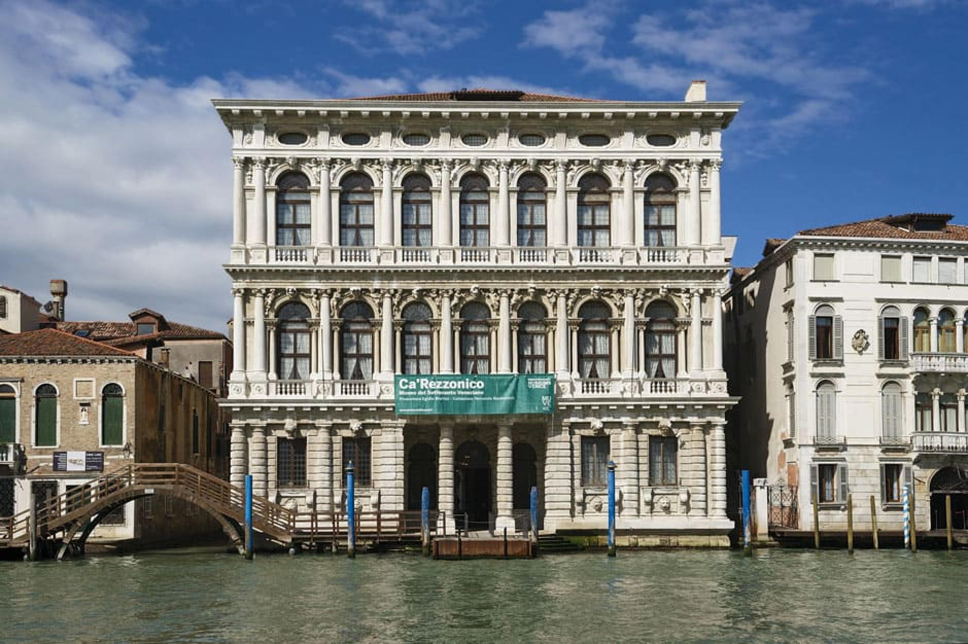 Exterior Veiw - Ca’ Rezzonico , Venice, Italy ,  Courtesy of Didier Descouens