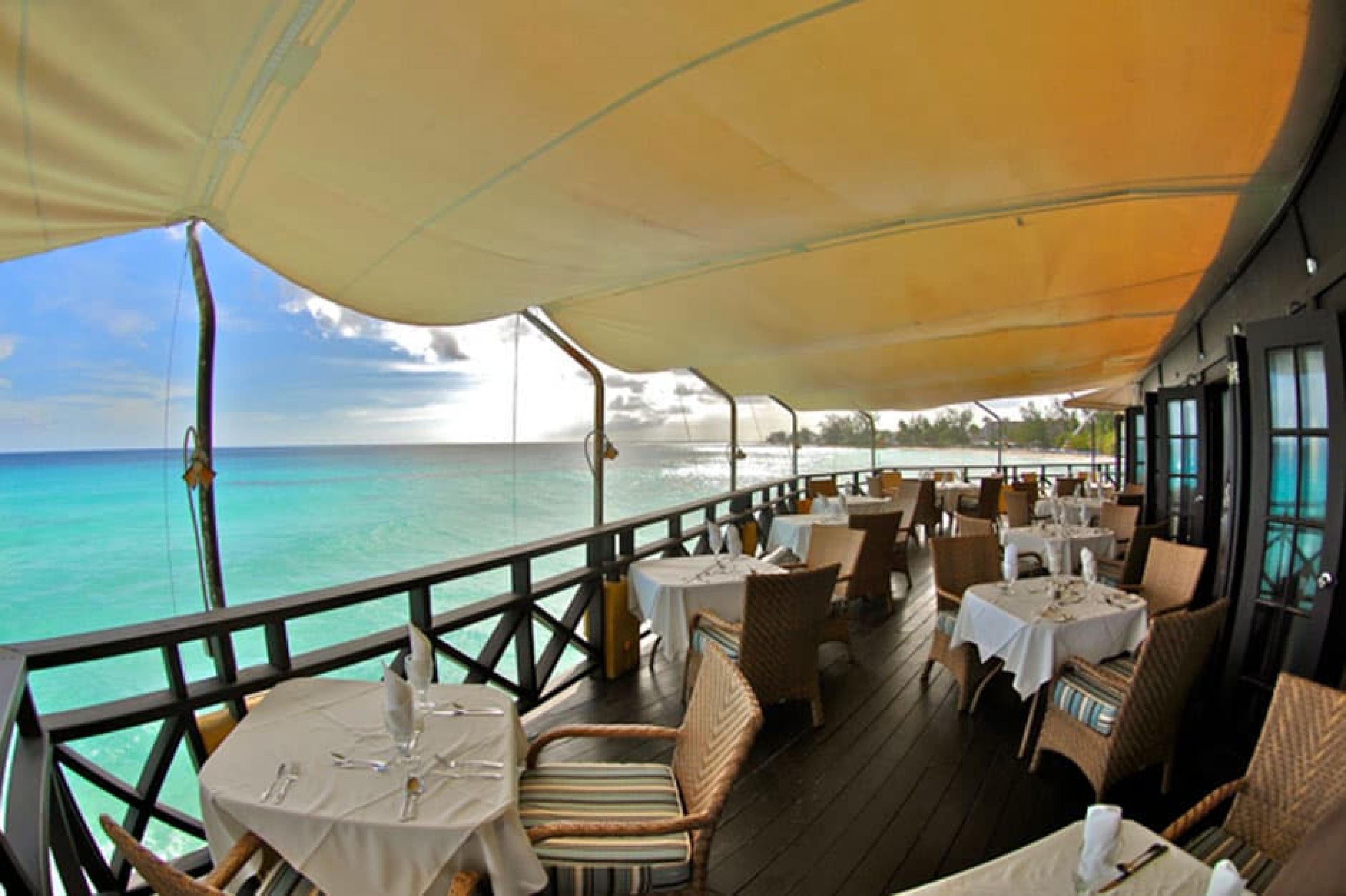 Dinning Area at Champers Wine Bar & Restaurant, Barbados, Caribbean