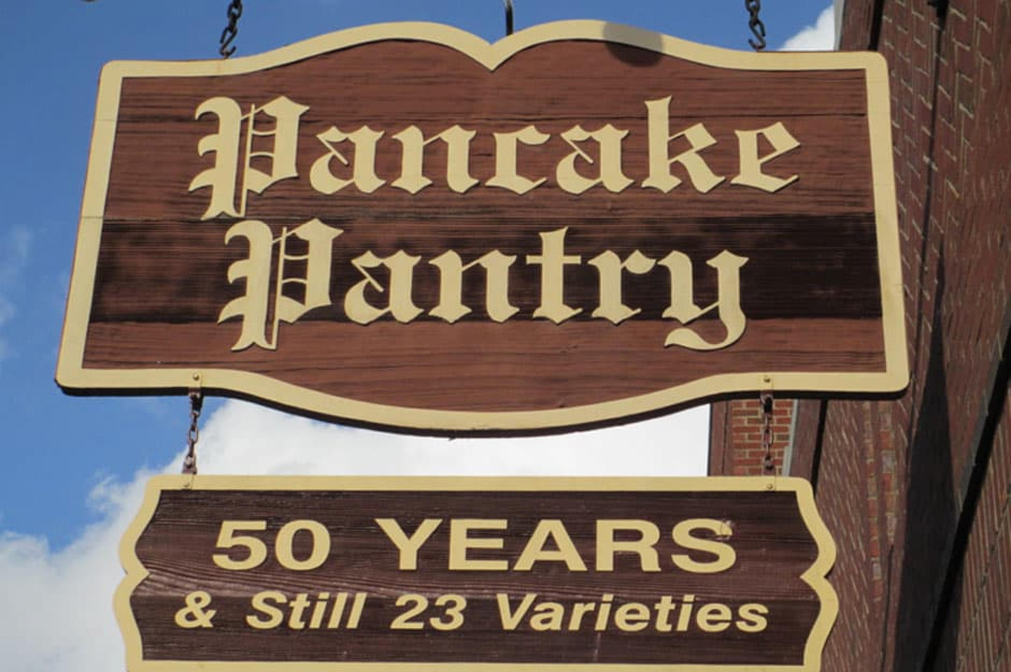 Entrance at Pancake Pantry, Nashville, American South