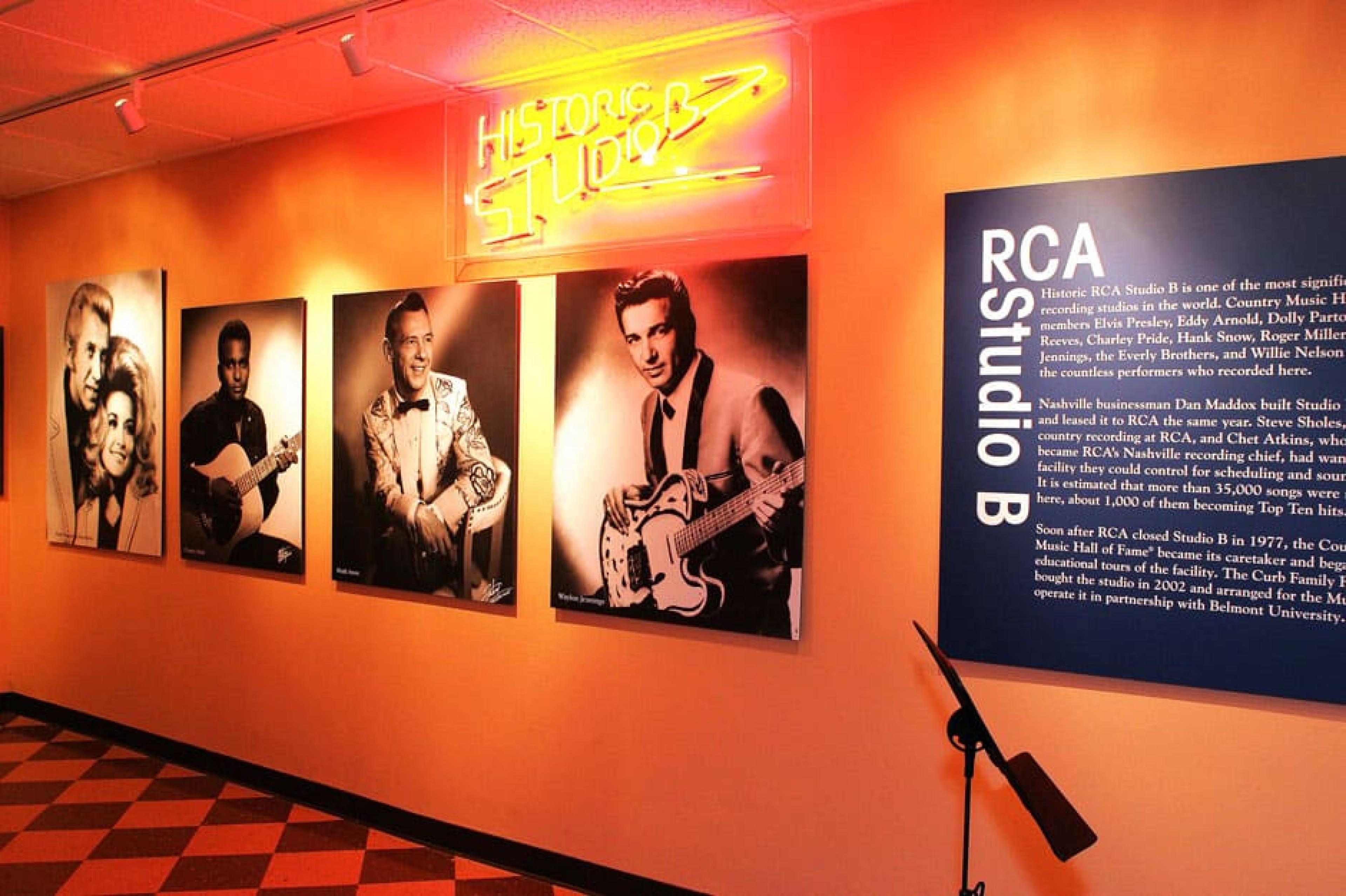Music Studio at Music Row (RCA Studio B) ,  American South Courtesy of the Nashville Convention Corporation