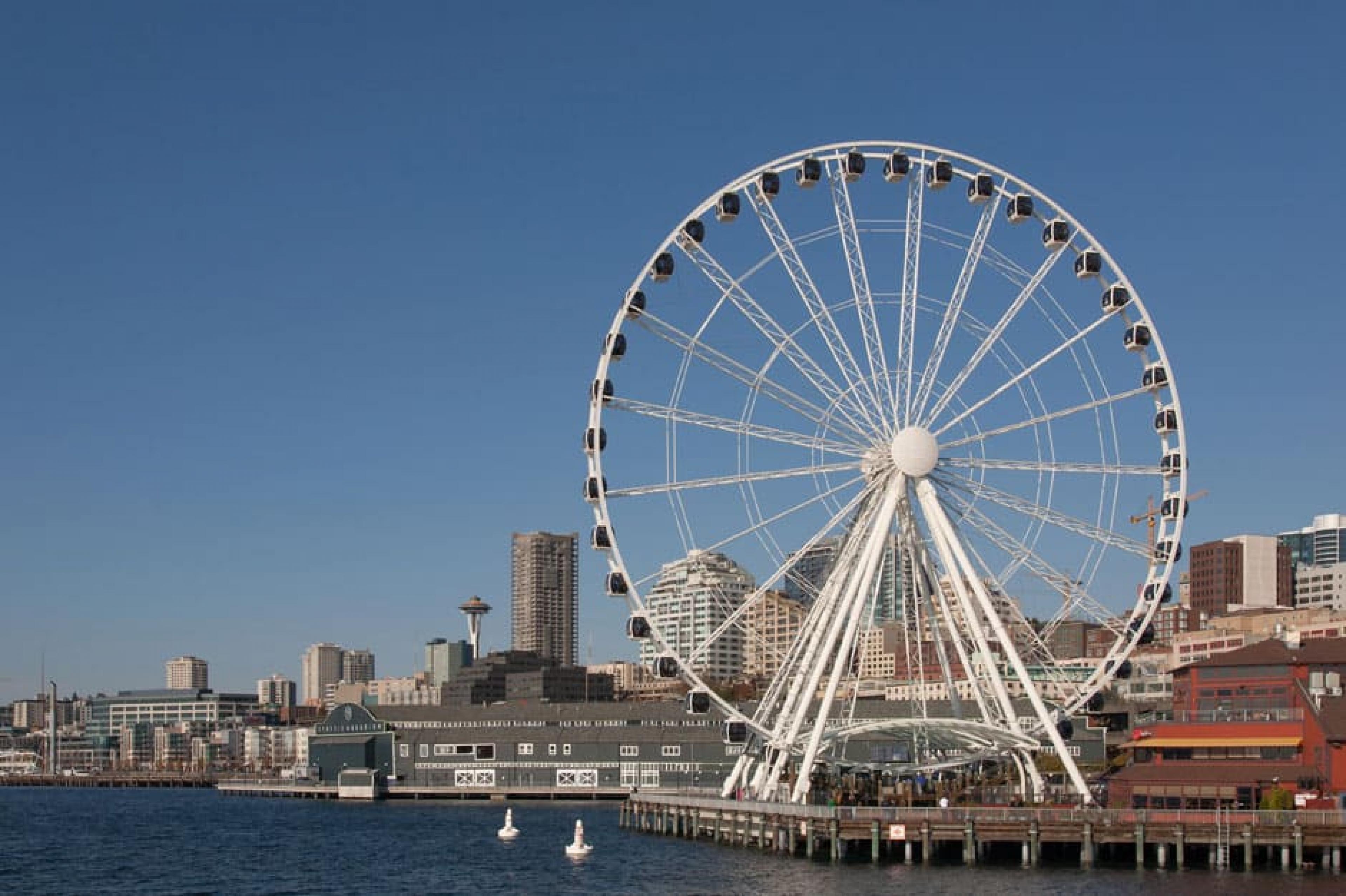 Great Wheel - Seattle Great Wheel  , , Pacific Northwest ,Courtesy of Howard Fisk