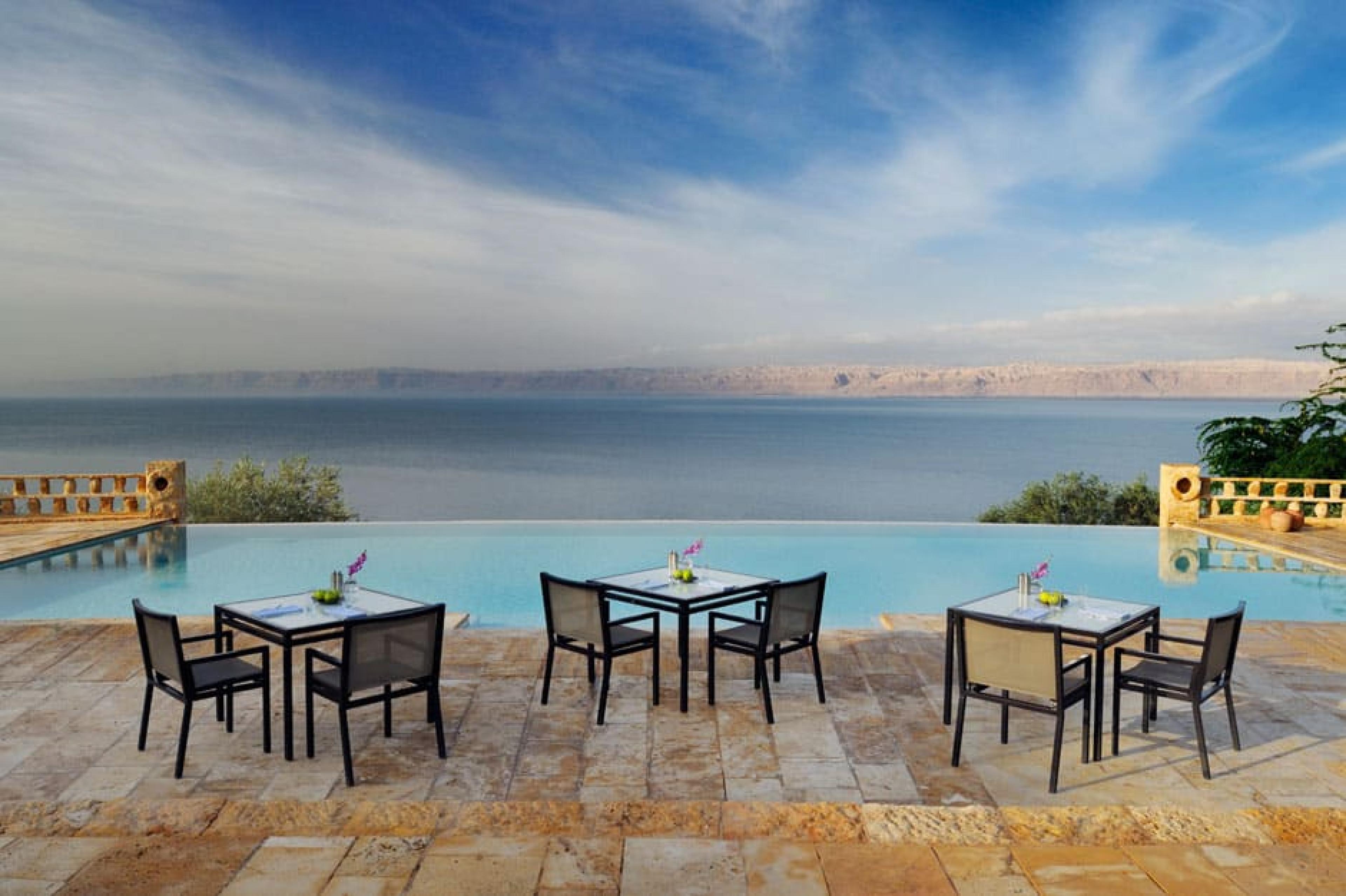 Pool Lounge at Mövenpick Resort & Spa Dead Sea, Jordan 