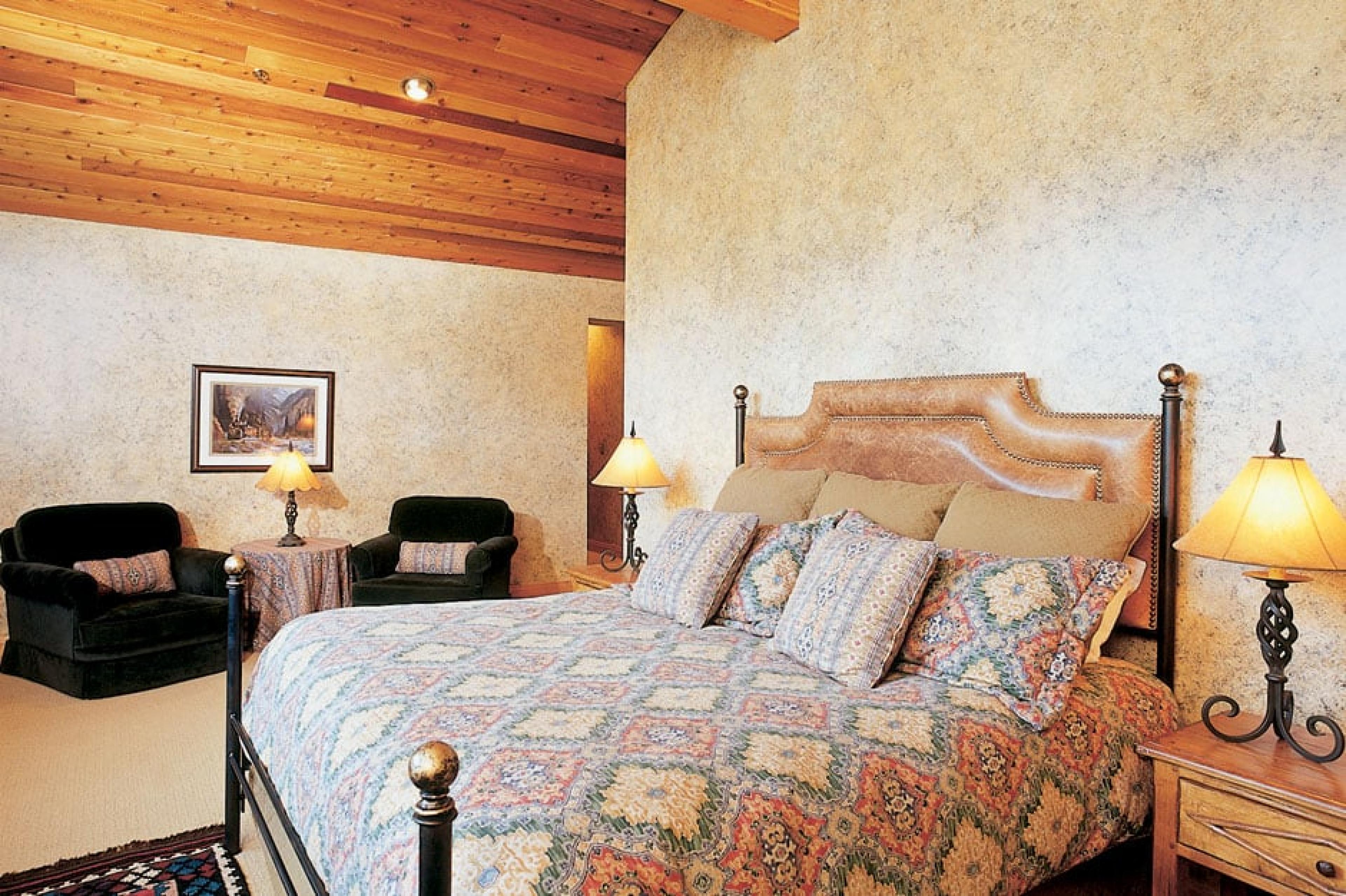 Bedroom at Trail’s End Lodge, Deer Valley, American West