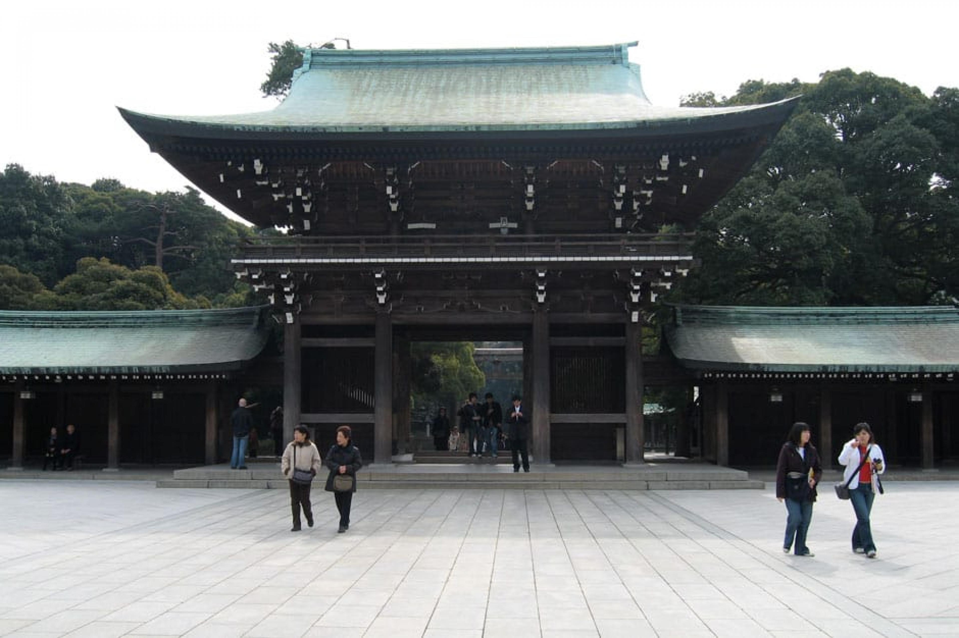 Exterior Veiw -Meiji Shrine , Tokyo, Japan