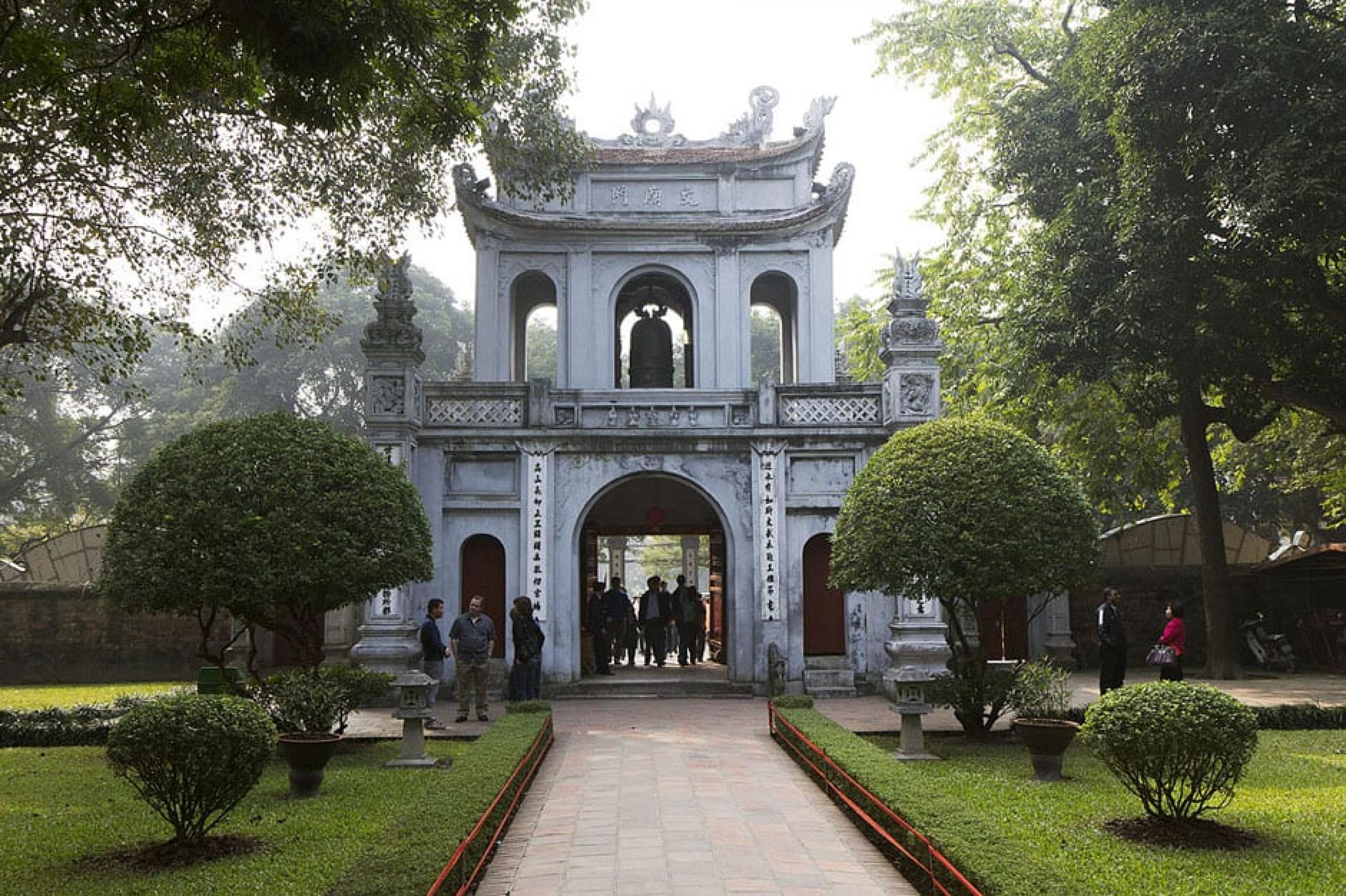 Exterior Veiw - Temple of Literature , Hanoi, Vietnam