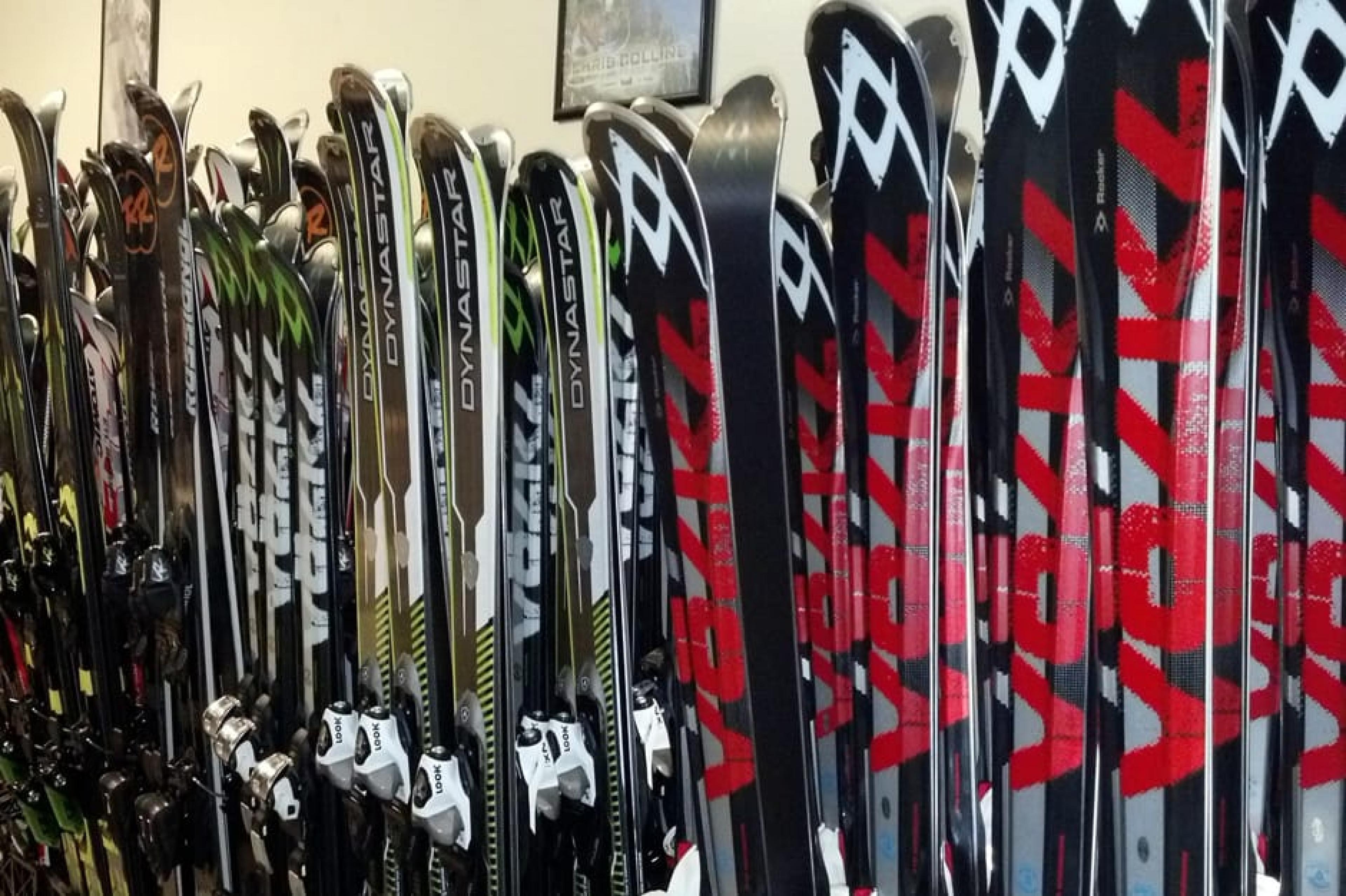  Skiing gear at ,Ski Rentals , Deer Valley, American West