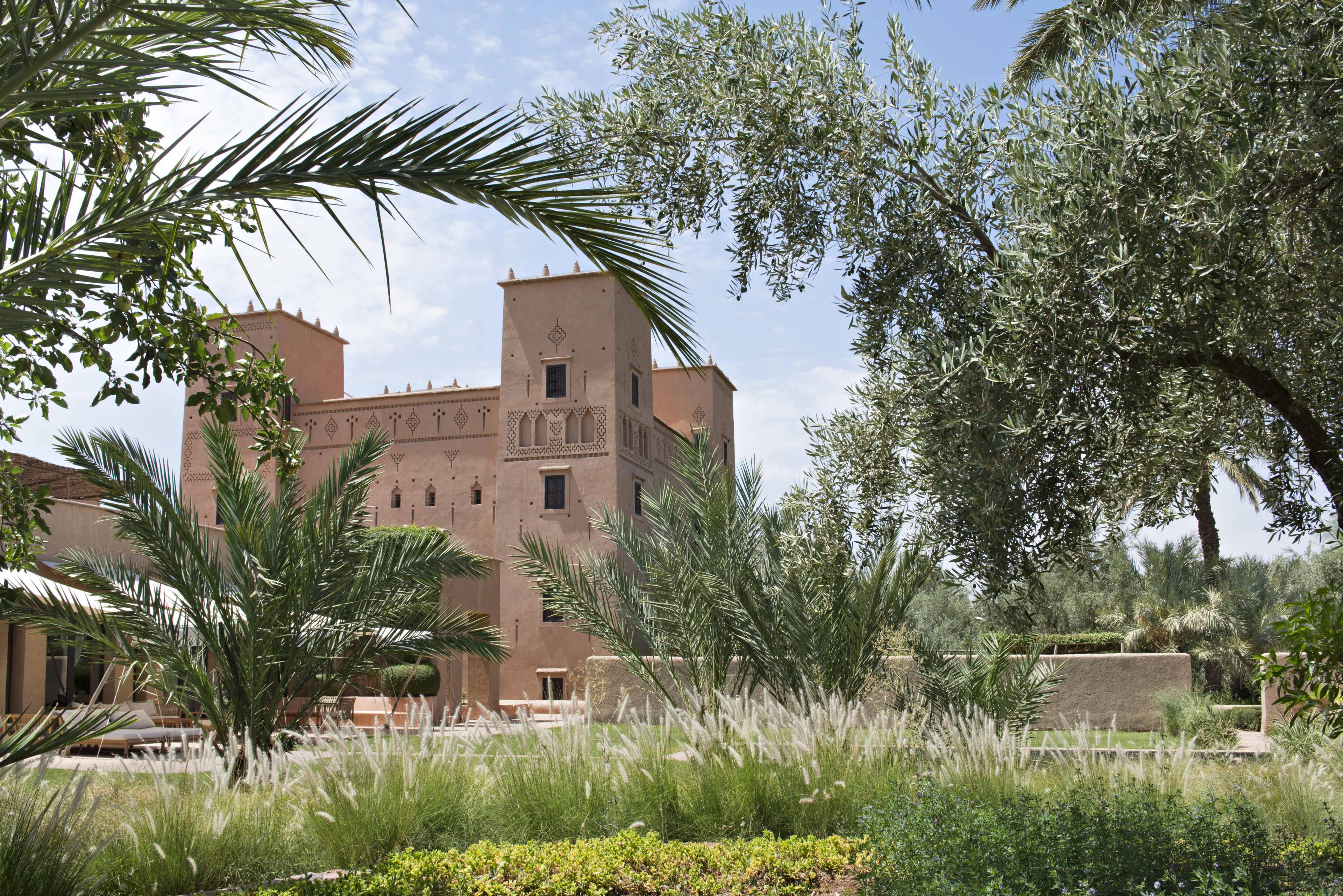 Exterior of Dar Ahlam in Morocco