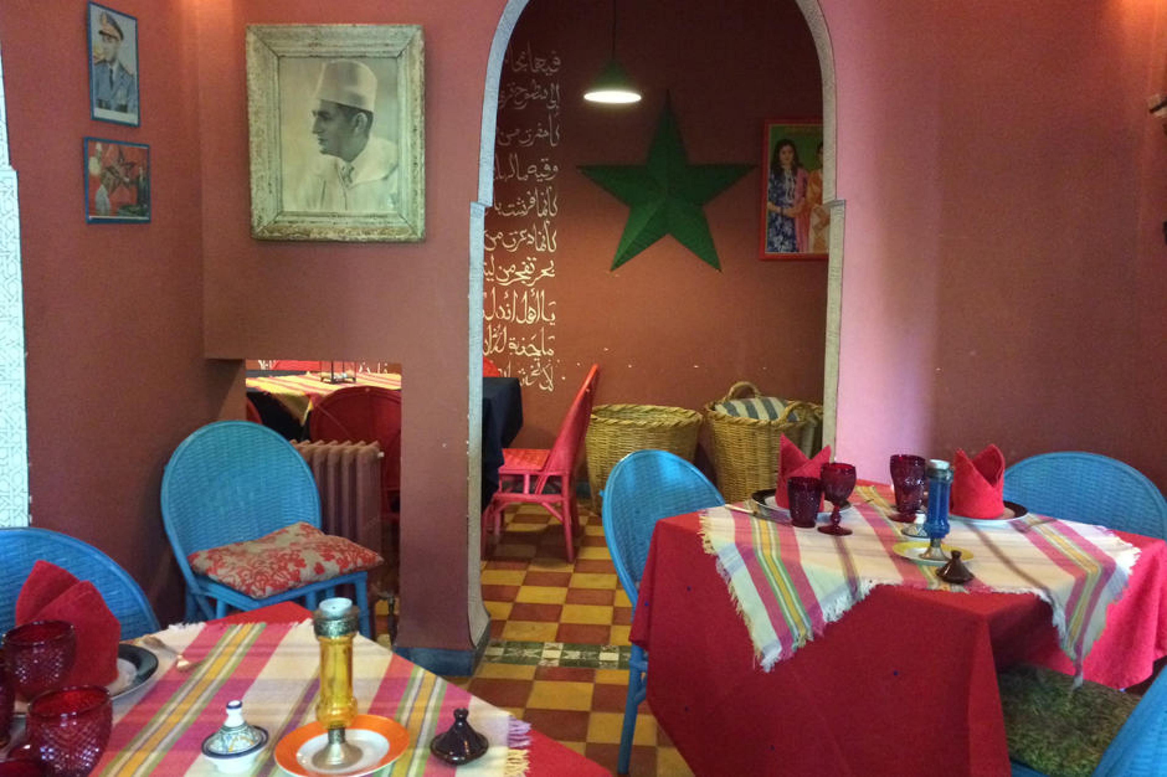 Interior View - Fez Café (Jardin des Biehn), Fez, Morocco