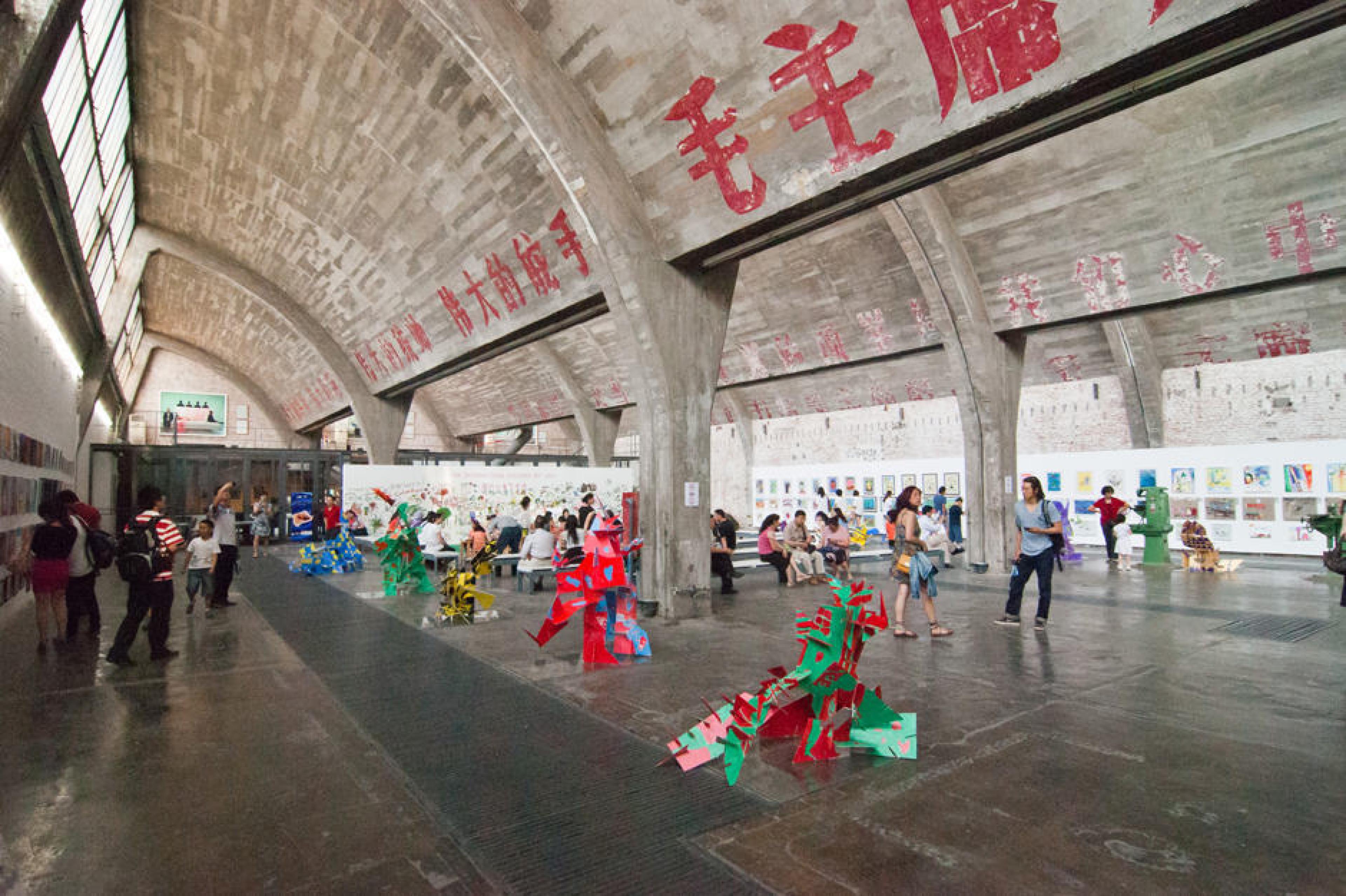 Interior View - Dashanzi Art District,Beijing, China - Courtesy Lee Luv