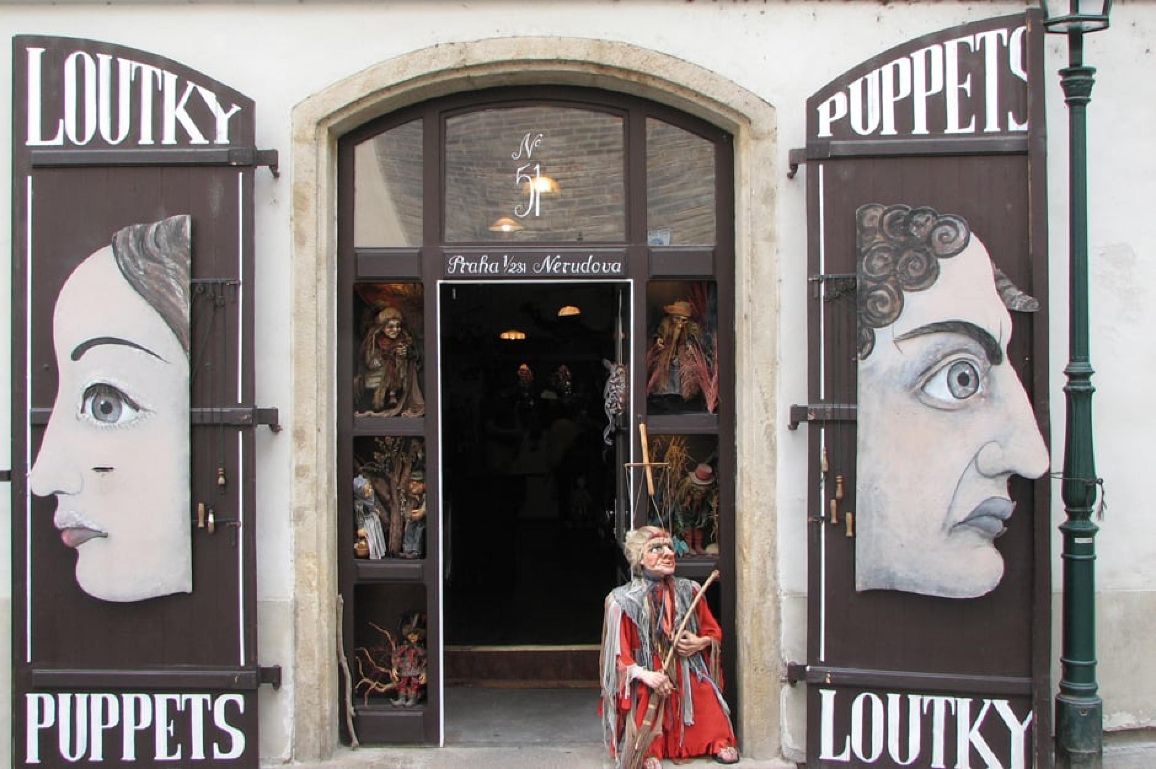Exterior View - Marionettes Shop,Prague, Czech Republic