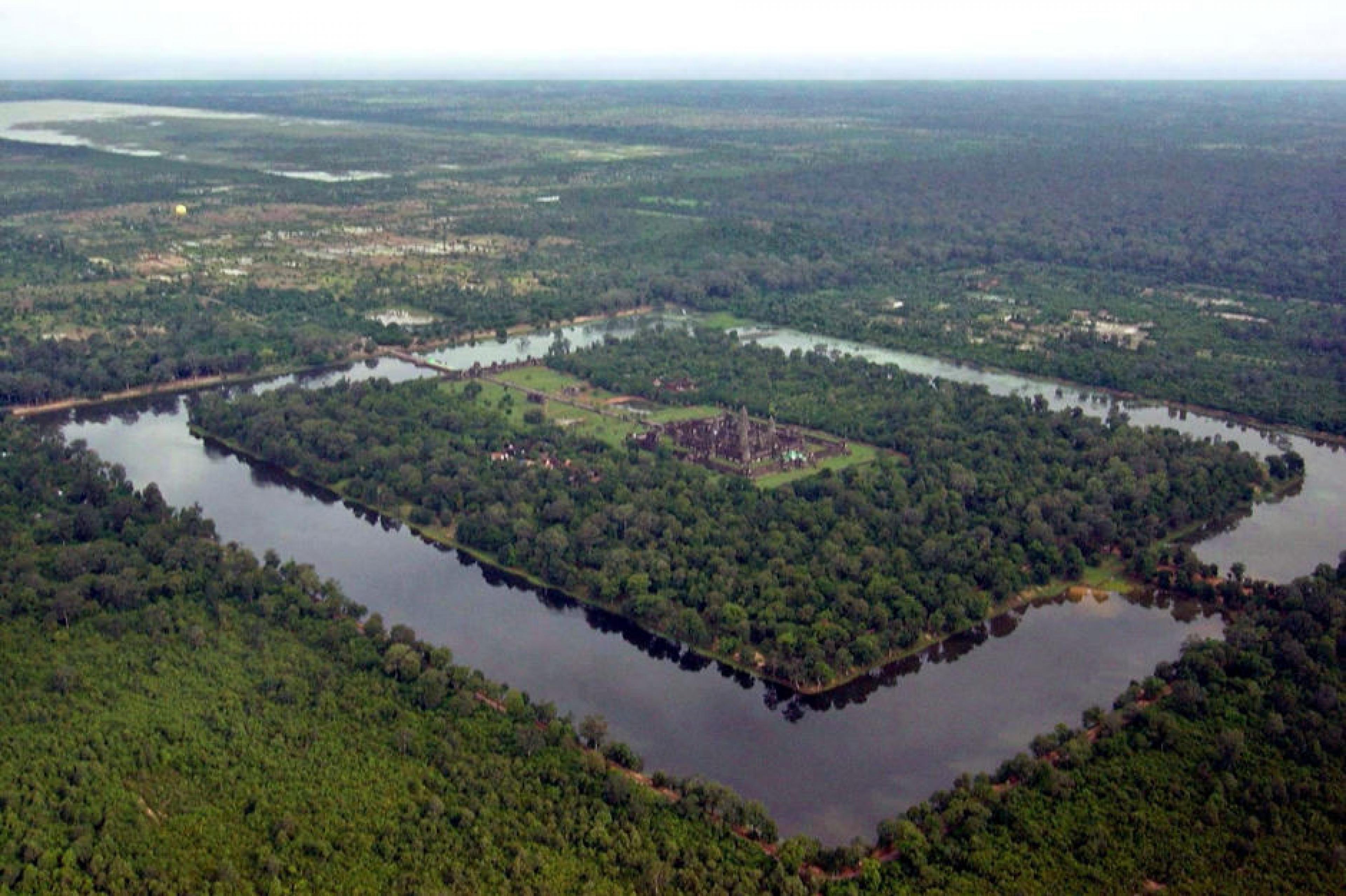 Aerial View - Indagare Tours: Helicopter Excursions,Siem Reap, Cambodia - Courtesy of Charles J. Sharp