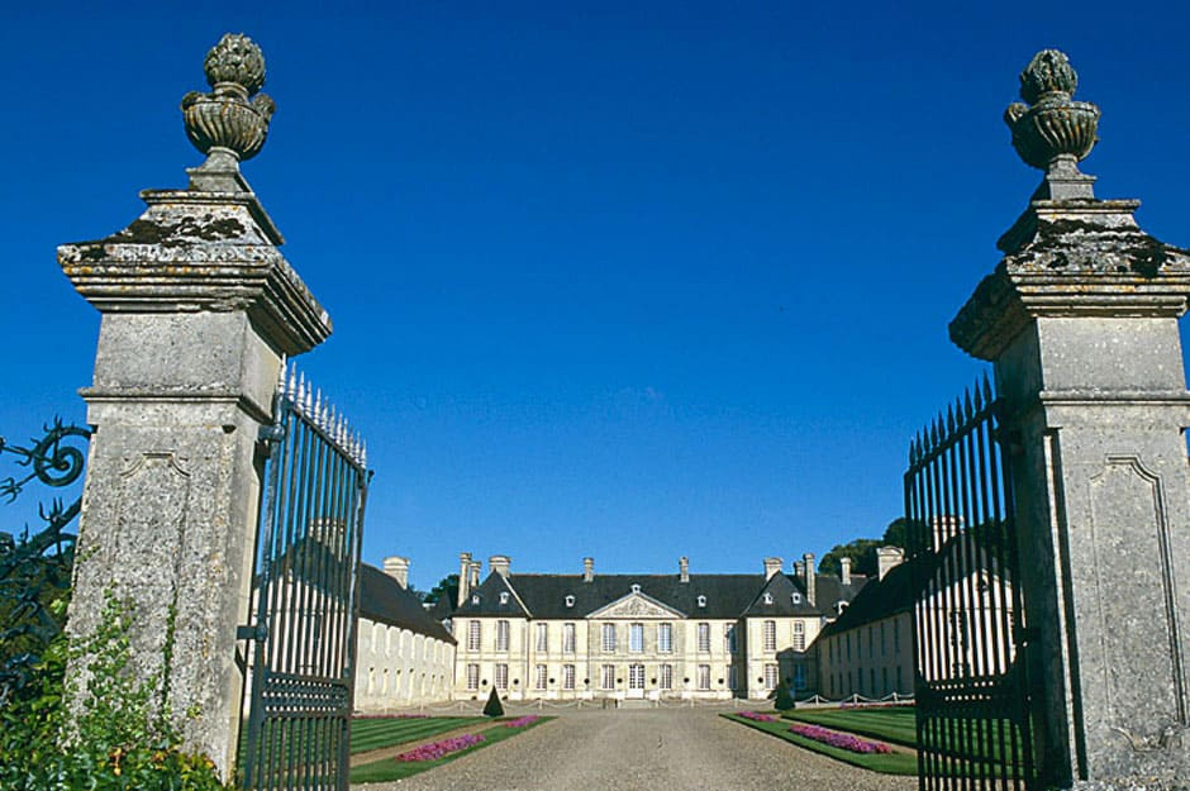 Facade -Chateau d’Audrieu , Normandy, France