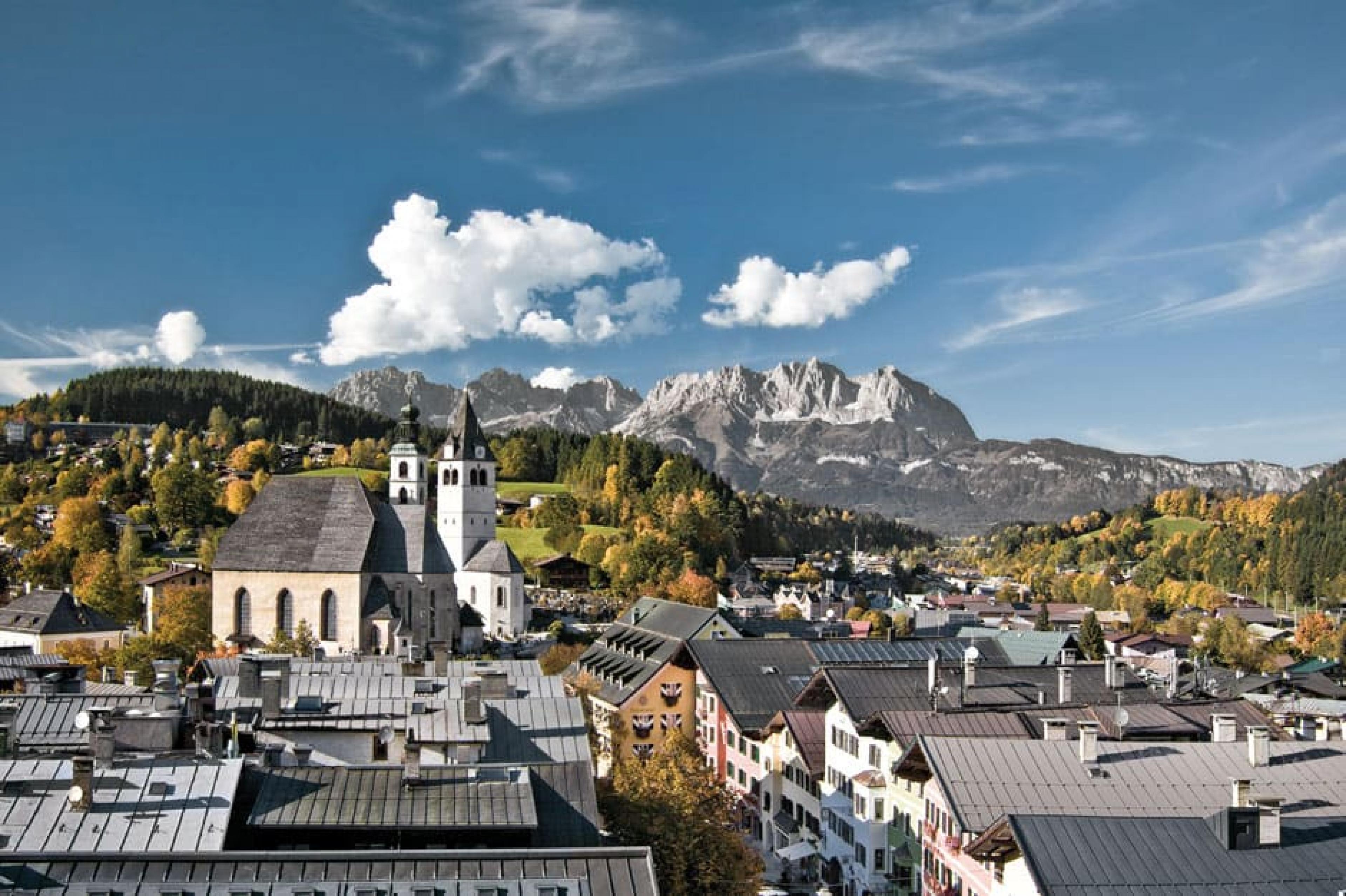 Aerial View - Further Afield: Kitzbühel,Salzburg, Austria